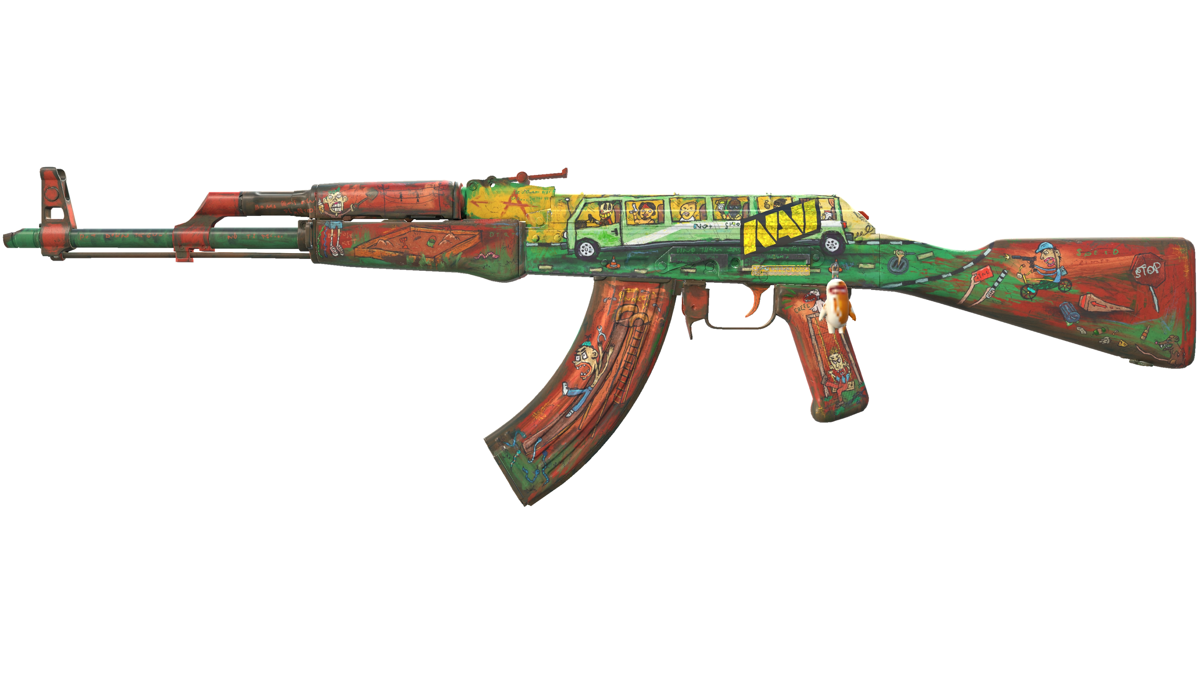 AK-47 | The Outsiders (Well-Worn)