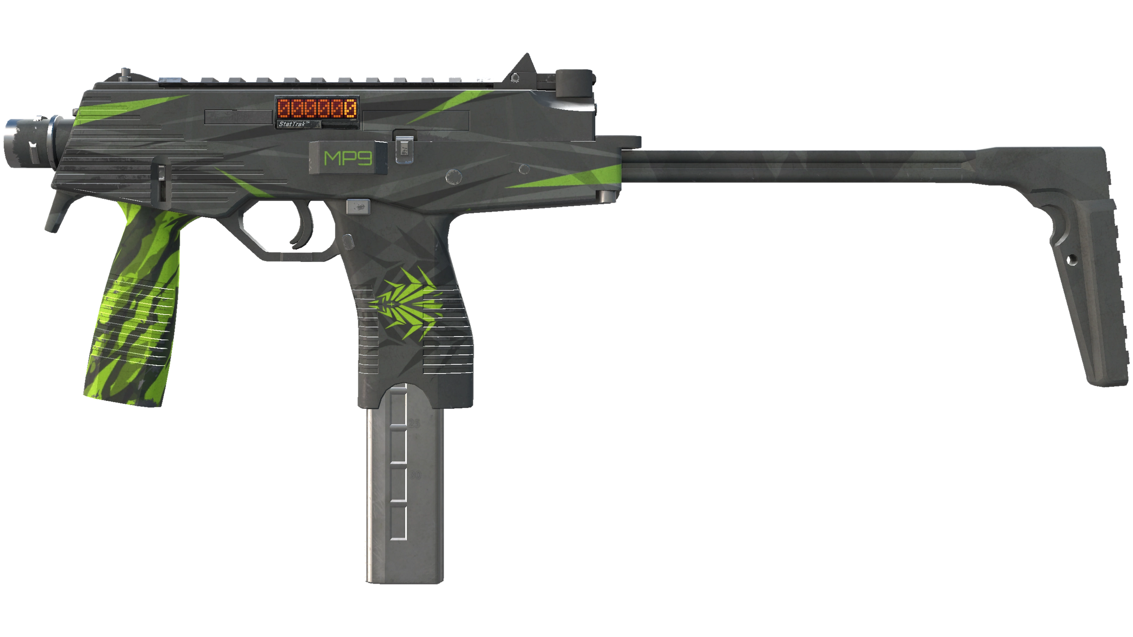 StatTrak™ MP9 | Deadly Poison (Battle-Scarred) thumbnail