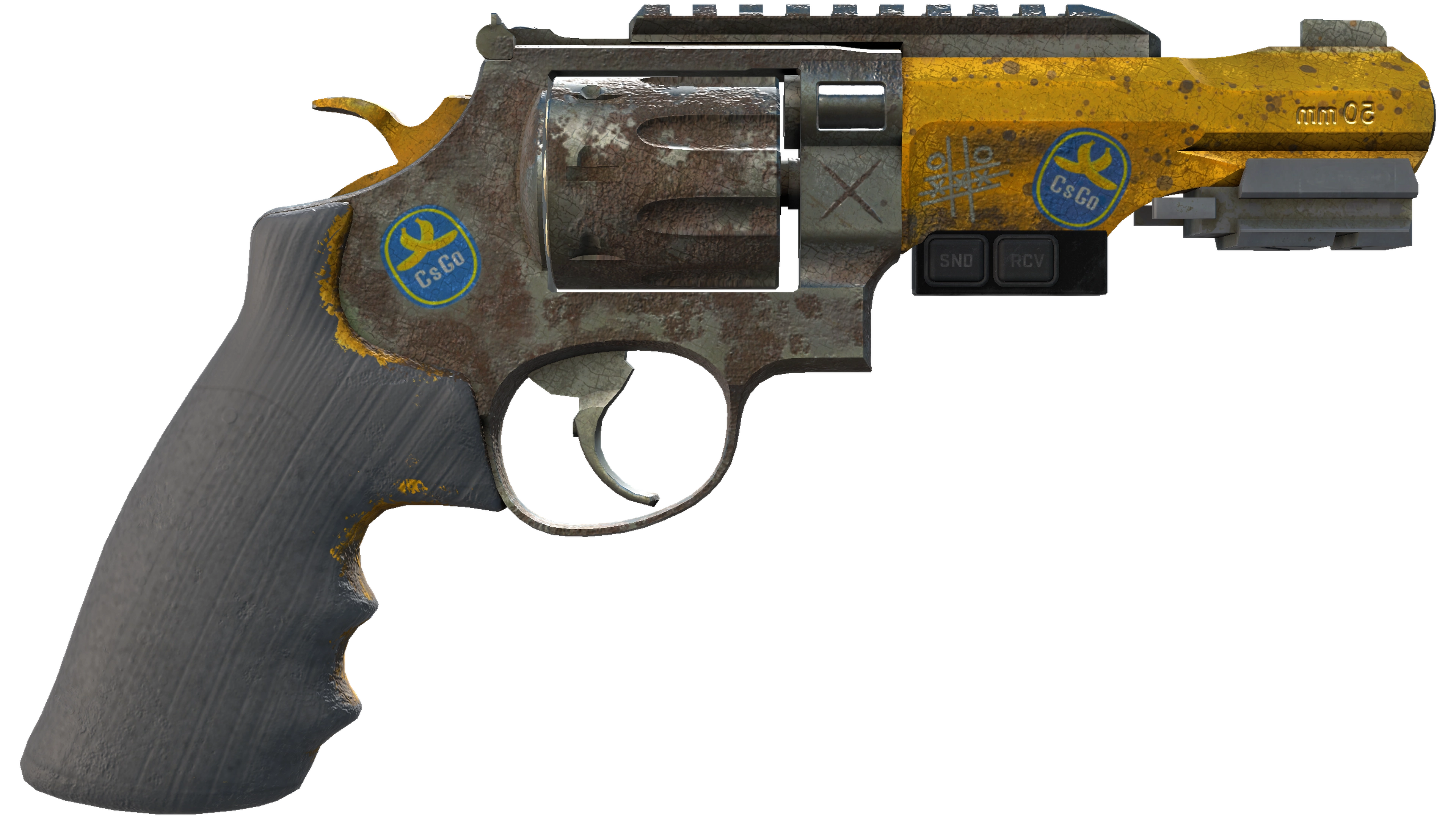 StatTrak™ R8 Revolver | Banana Cannon (Battle-Scarred) thumbnail