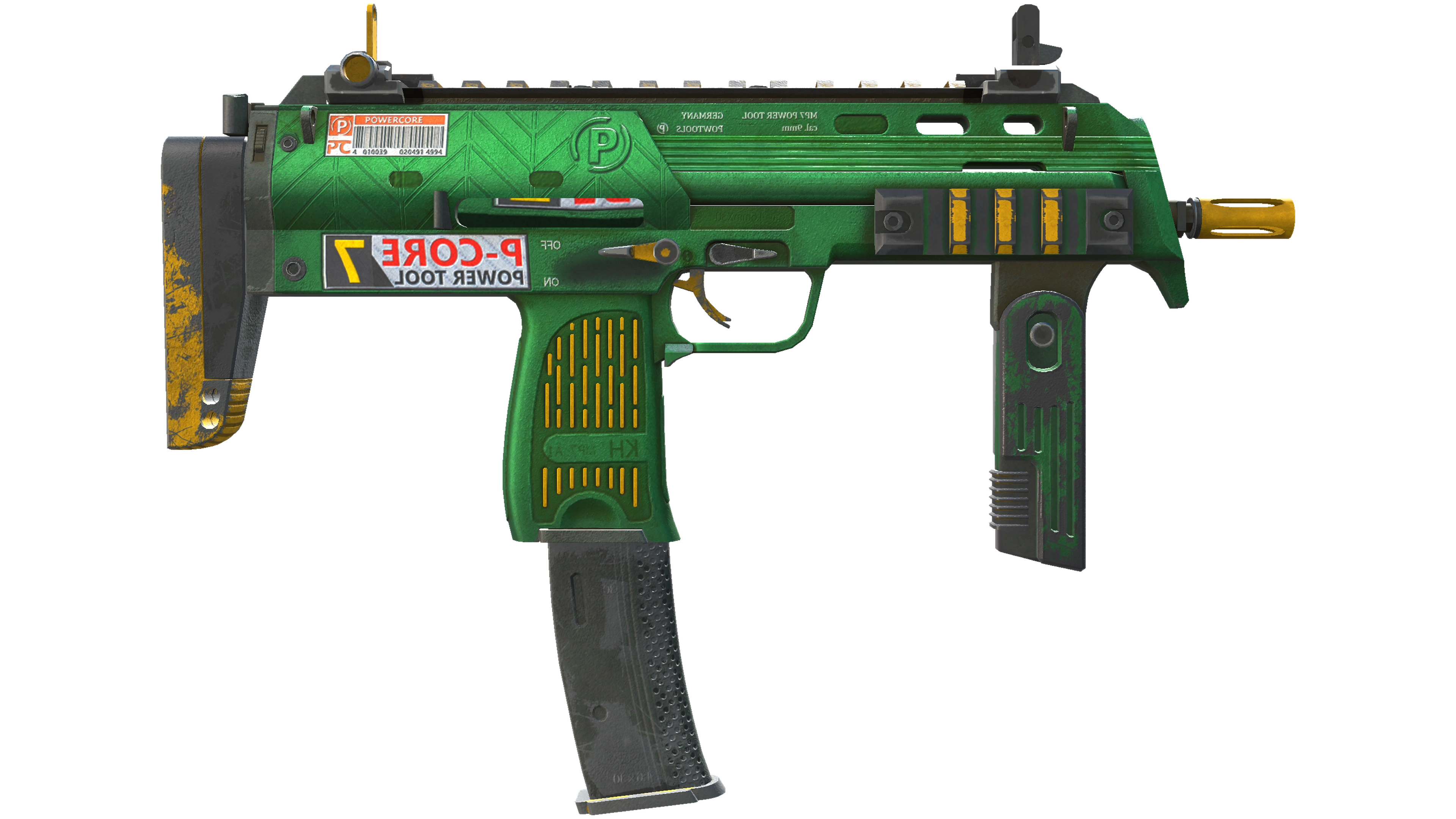 StatTrak™ MP7 | Powercore (Field-Tested) thumbnail