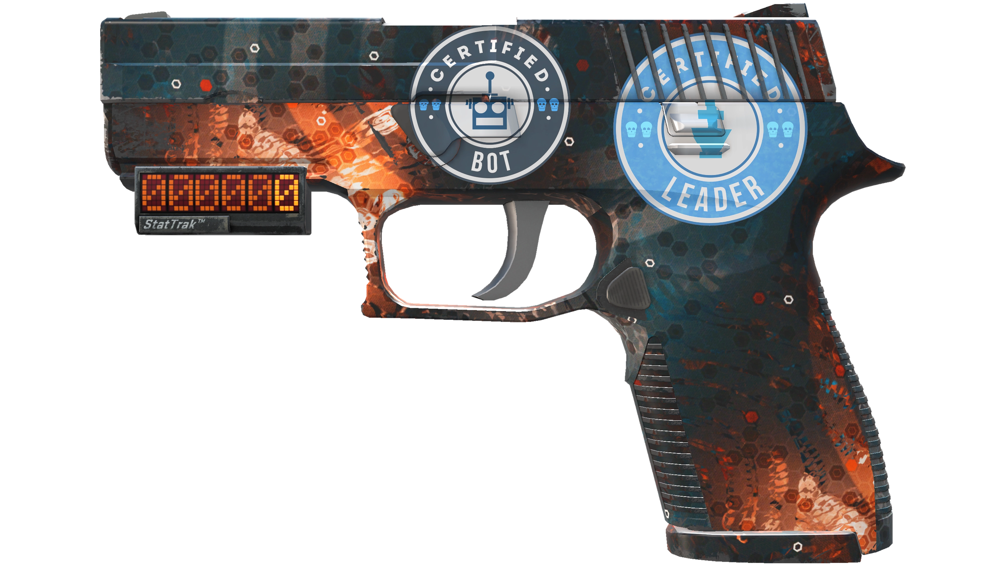 StatTrak™ P250 | Supernova (Minimal Wear)