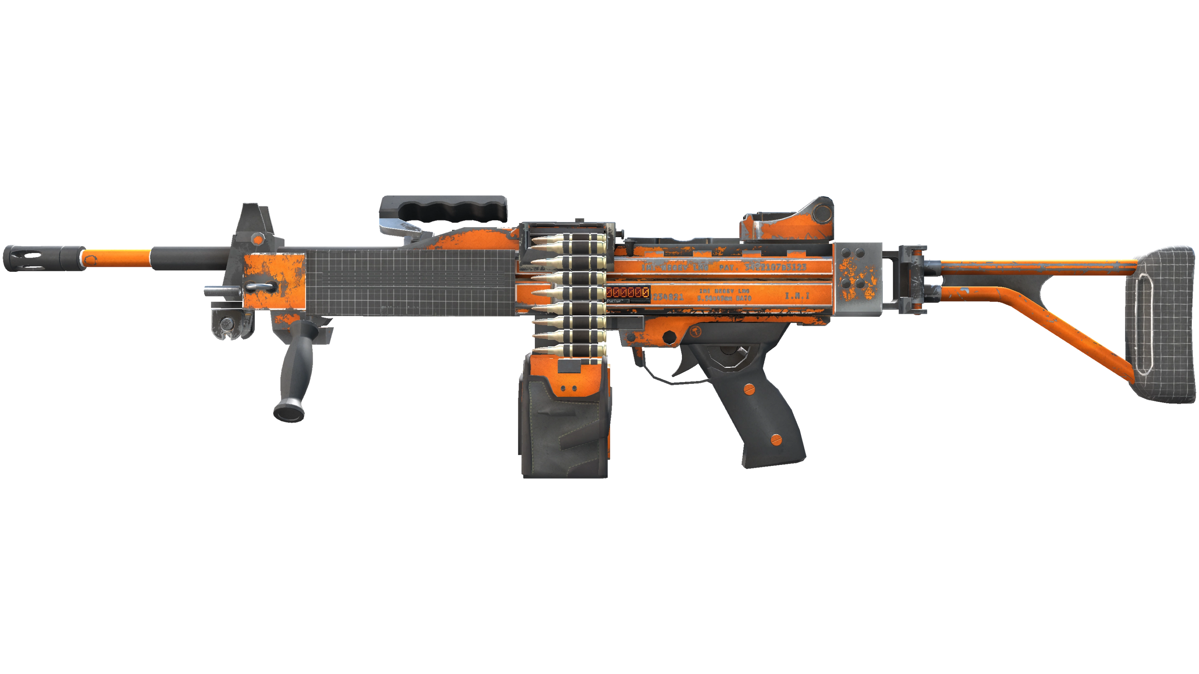 StatTrak™ Negev | dev_texture (Field-Tested)