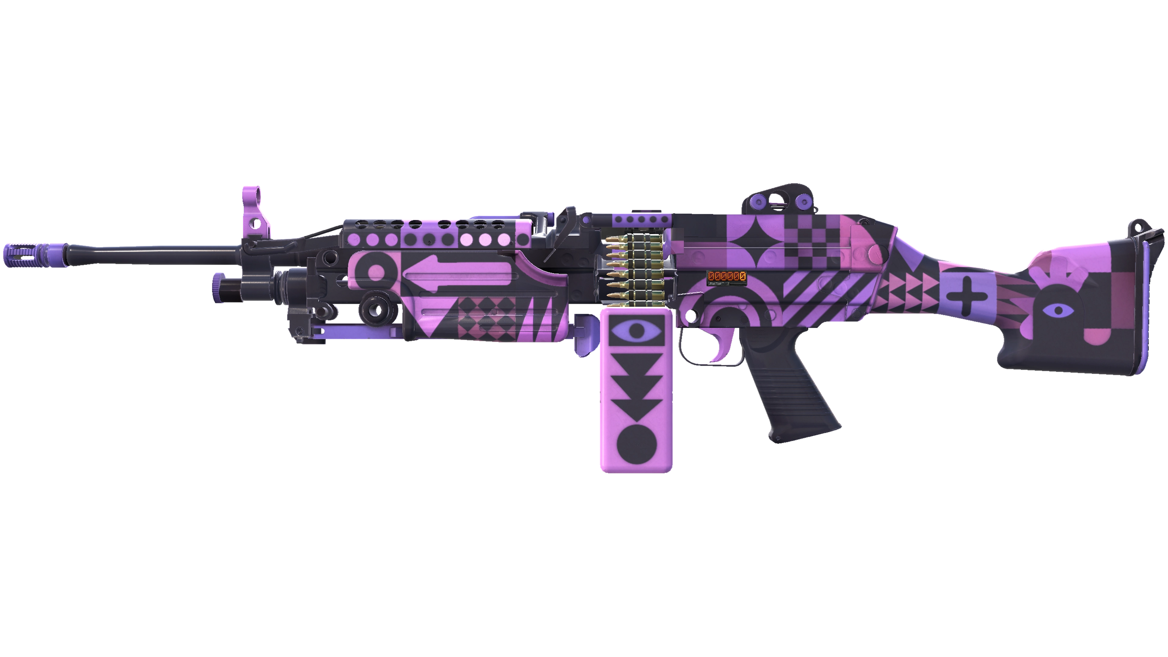 Miniatura de StatTrak™ M249 | Bock Blocks (Factory New)