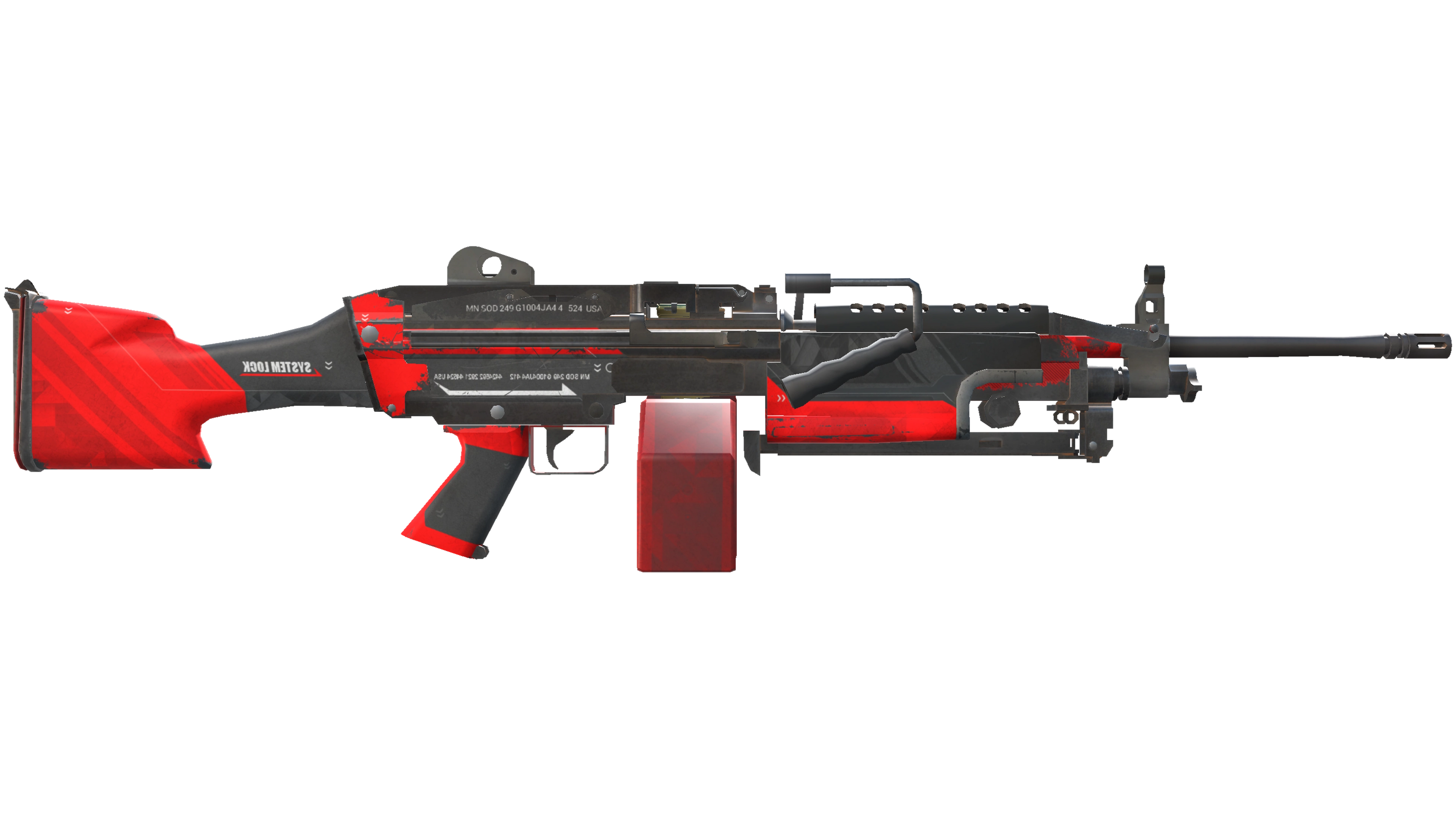 StatTrak™ M249 | System Lock (Field-Tested) thumbnail