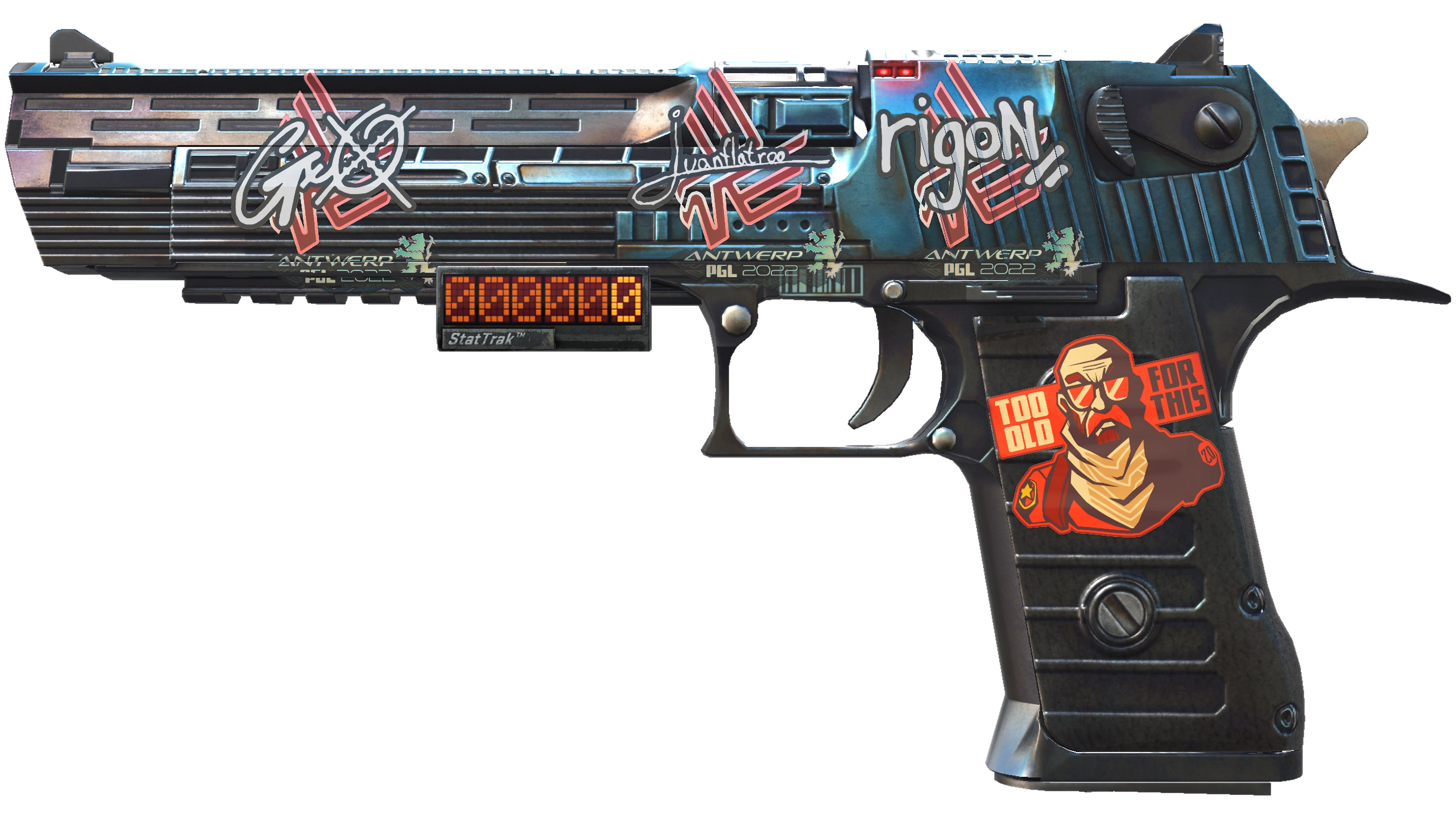 StatTrak™ Desert Eagle | Directive (Minimal Wear)