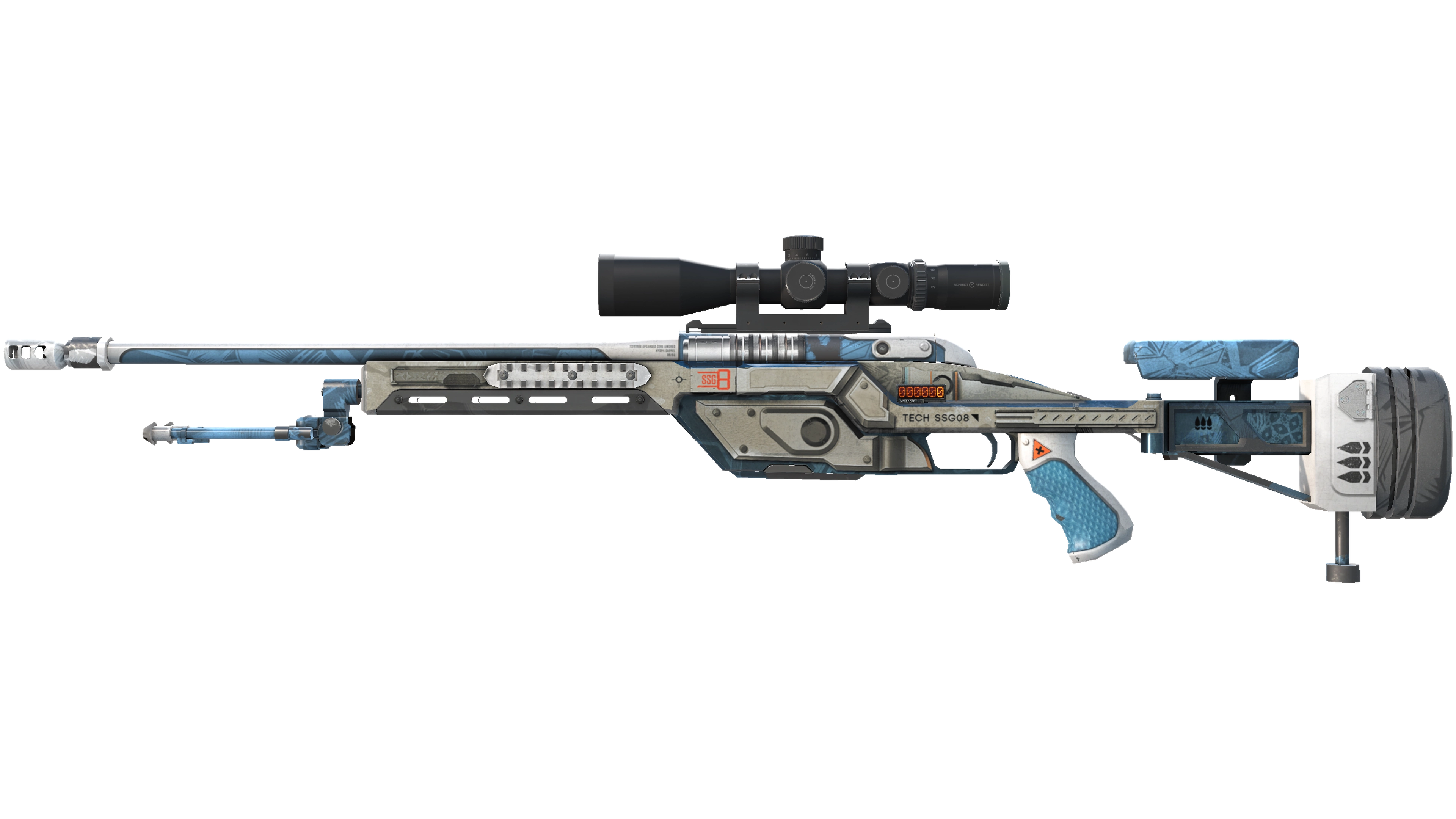 StatTrak™ SSG 08 | Ghost Crusader (Field-Tested) thumbnail