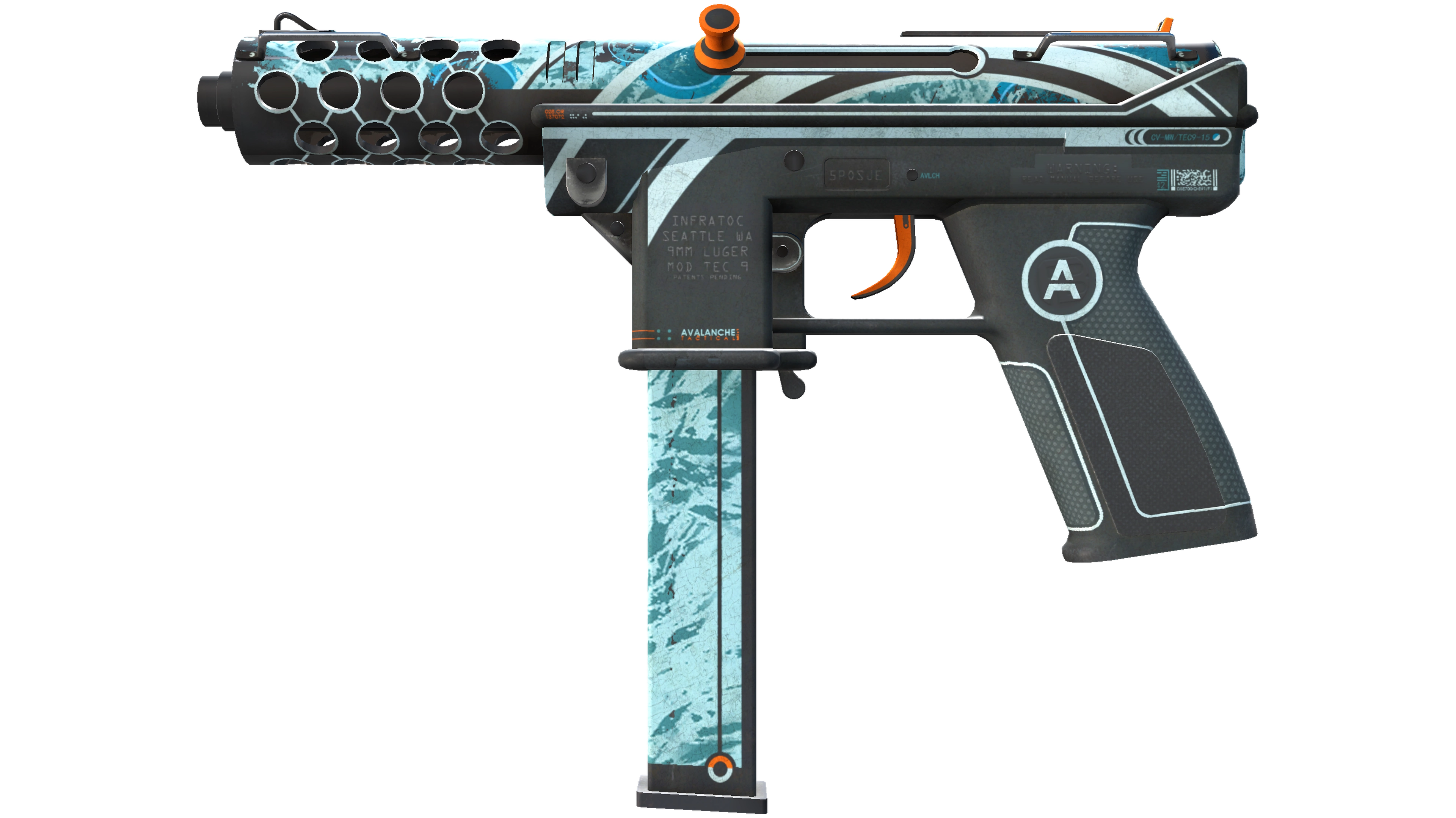 Tec-9 | Avalanche (Battle-Scarred)