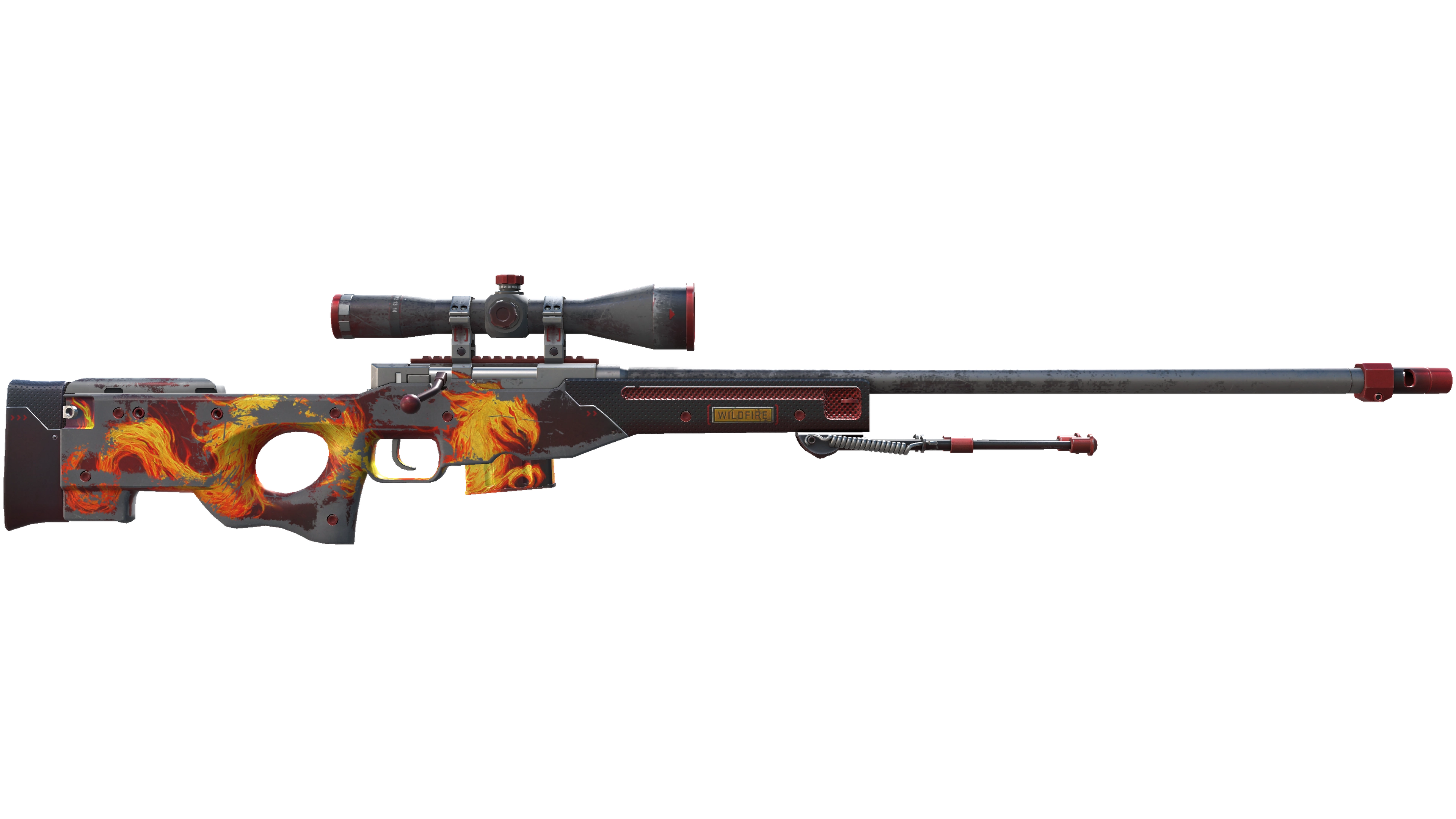 StatTrak™ AWP | Wildfire (Battle-Scarred) thumbnail