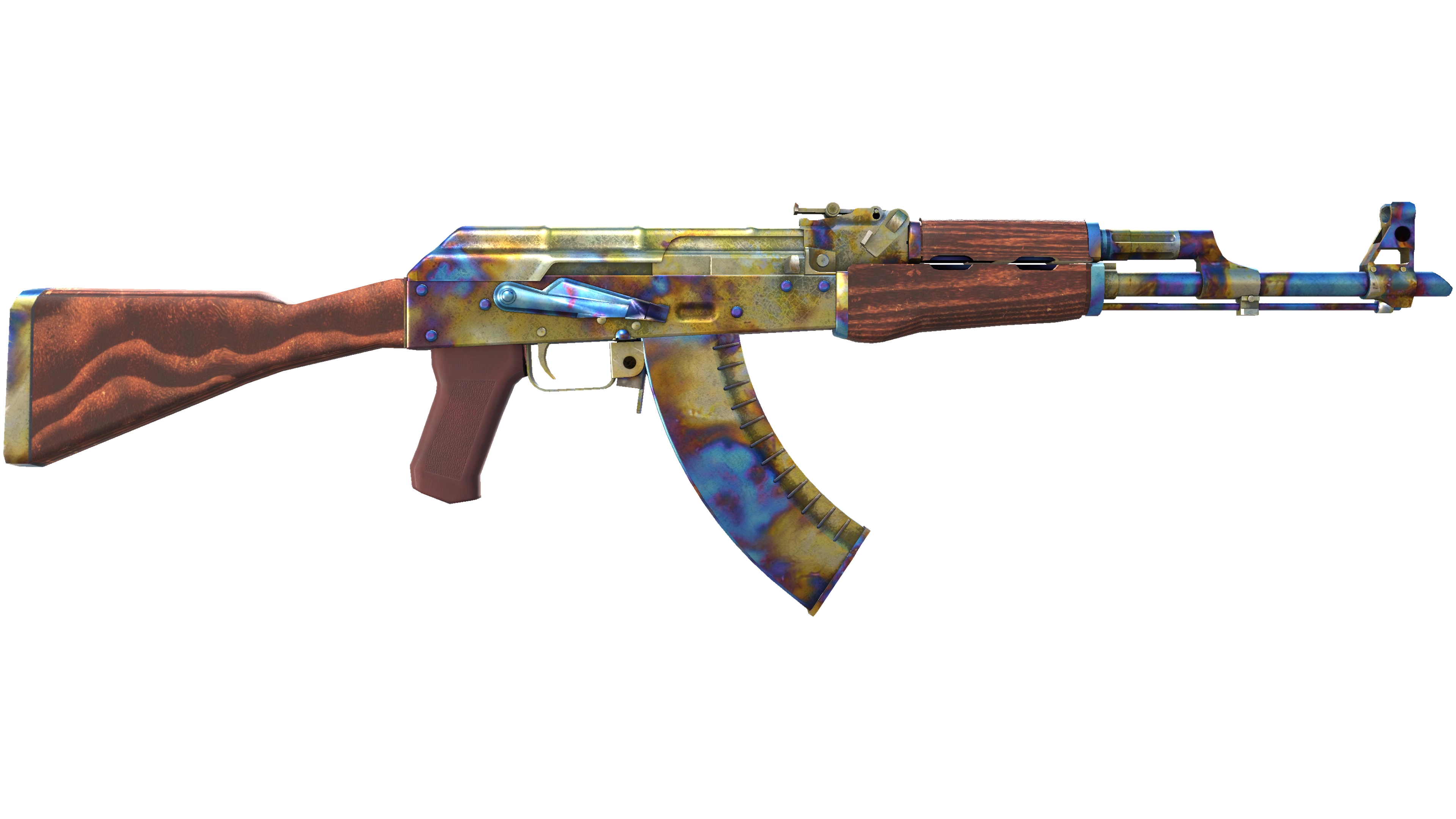AK-47 | Case Hardened (Well-Worn) thumbnail