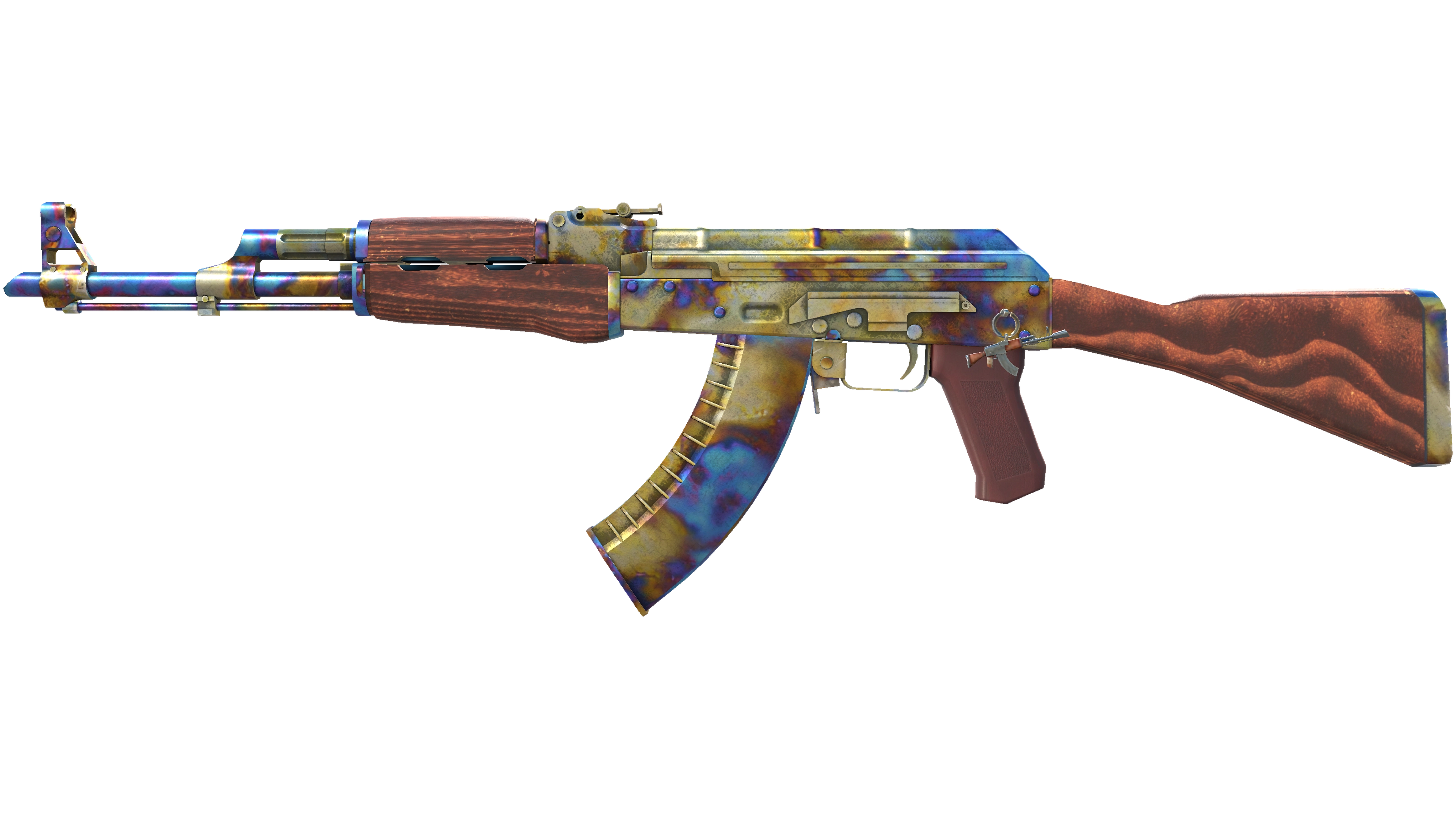AK-47 | Case Hardened (Well-Worn)