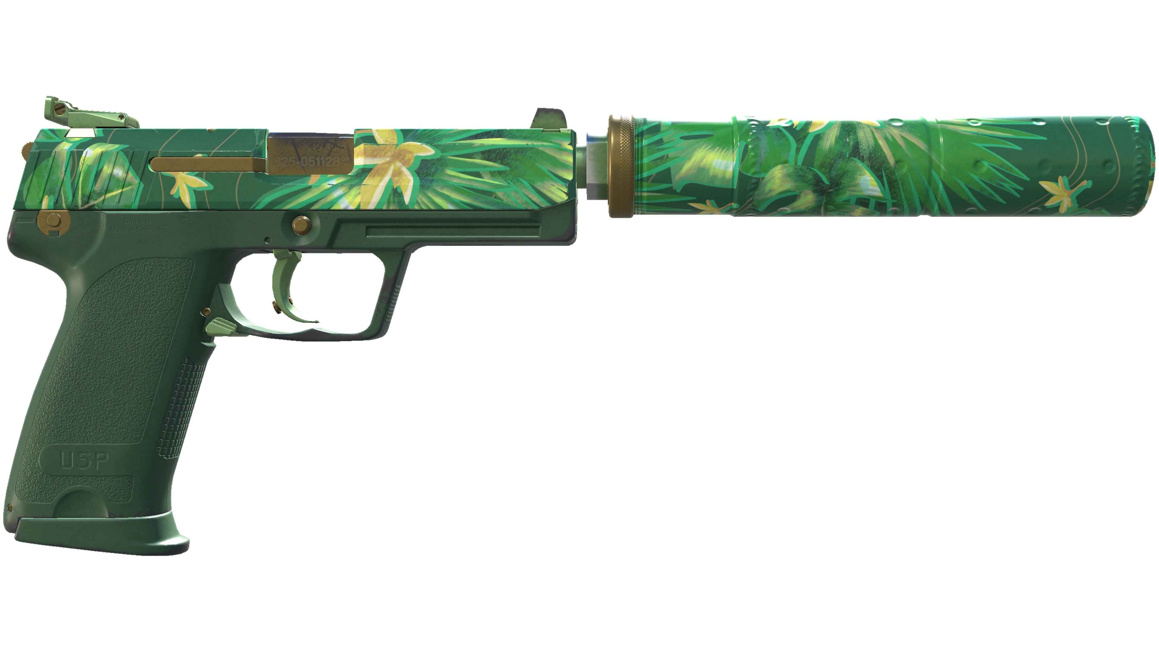 USP-S | Tropical Breeze (Minimal Wear) thumbnail