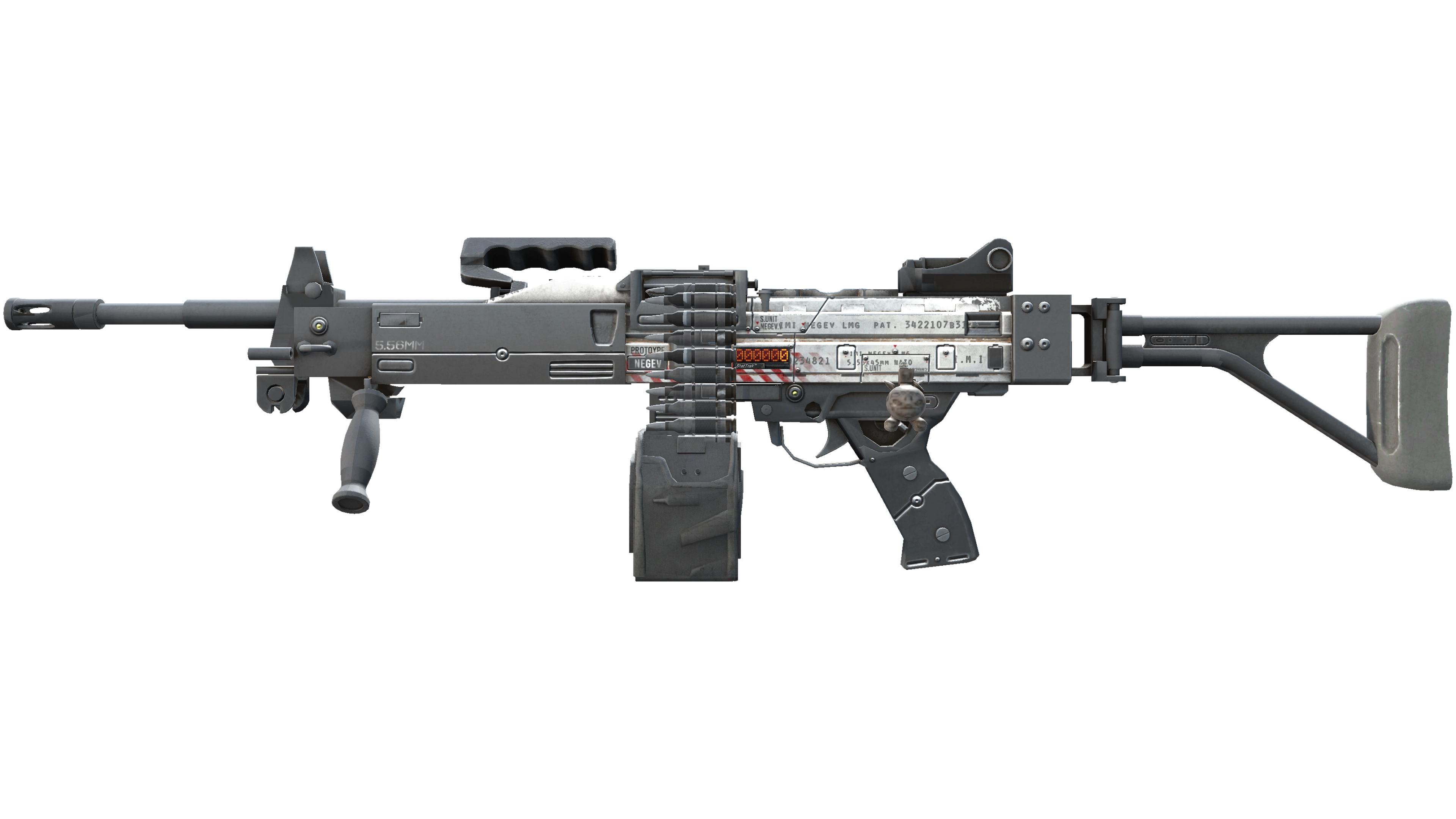 StatTrak™ Negev | Prototype (Minimal Wear)