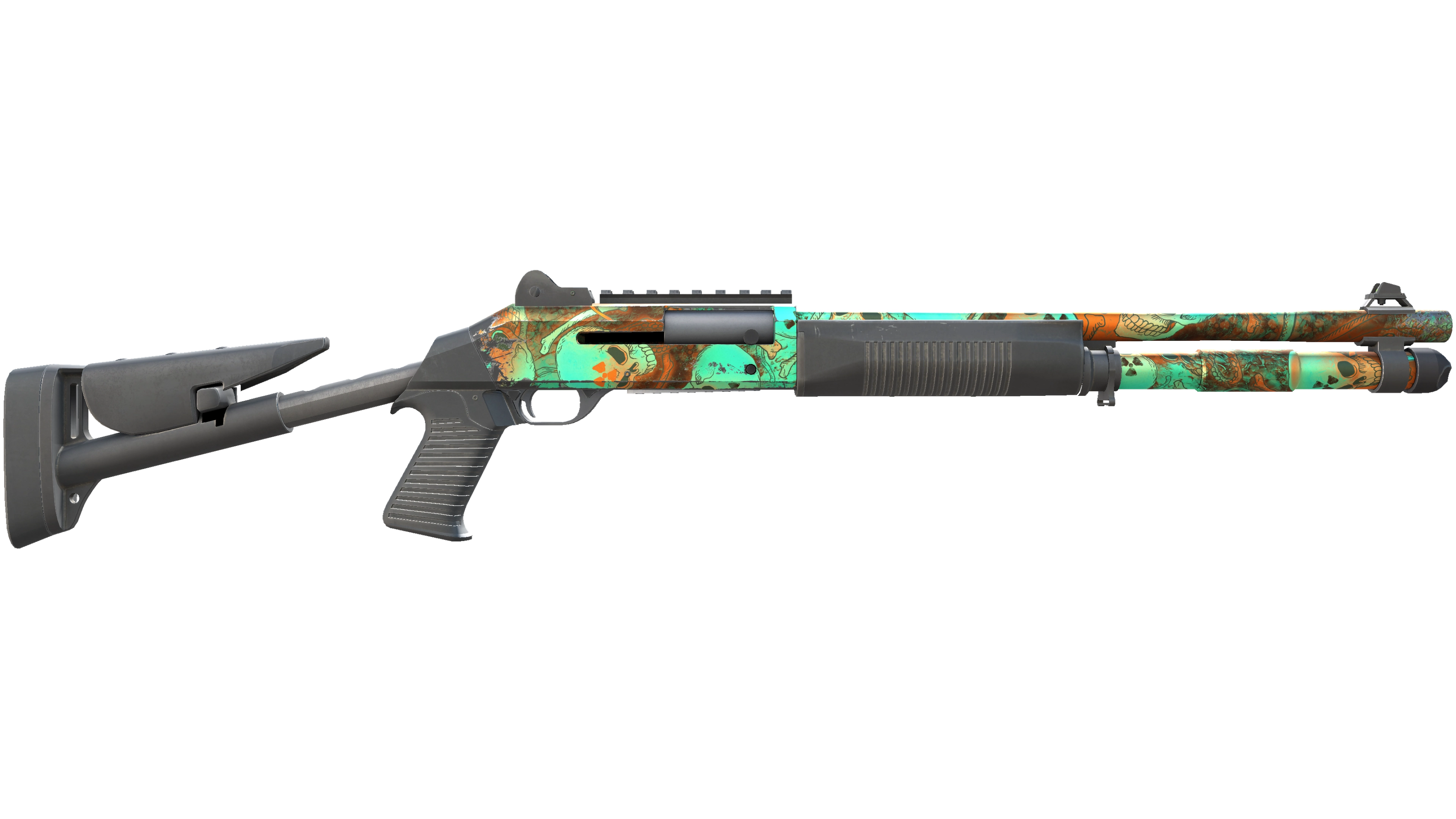Souvenir XM1014 | Bone Machine (Minimal Wear) thumbnail
