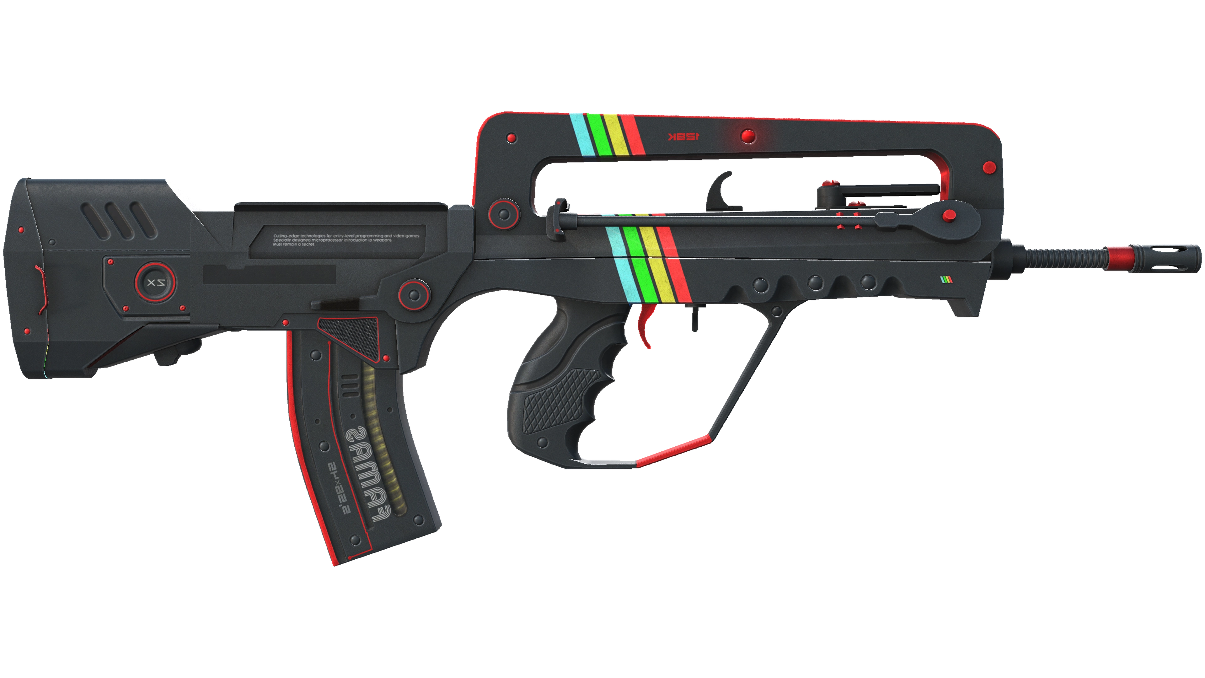 StatTrak™ FAMAS | ZX Spectron (Battle-Scarred) 缩略图