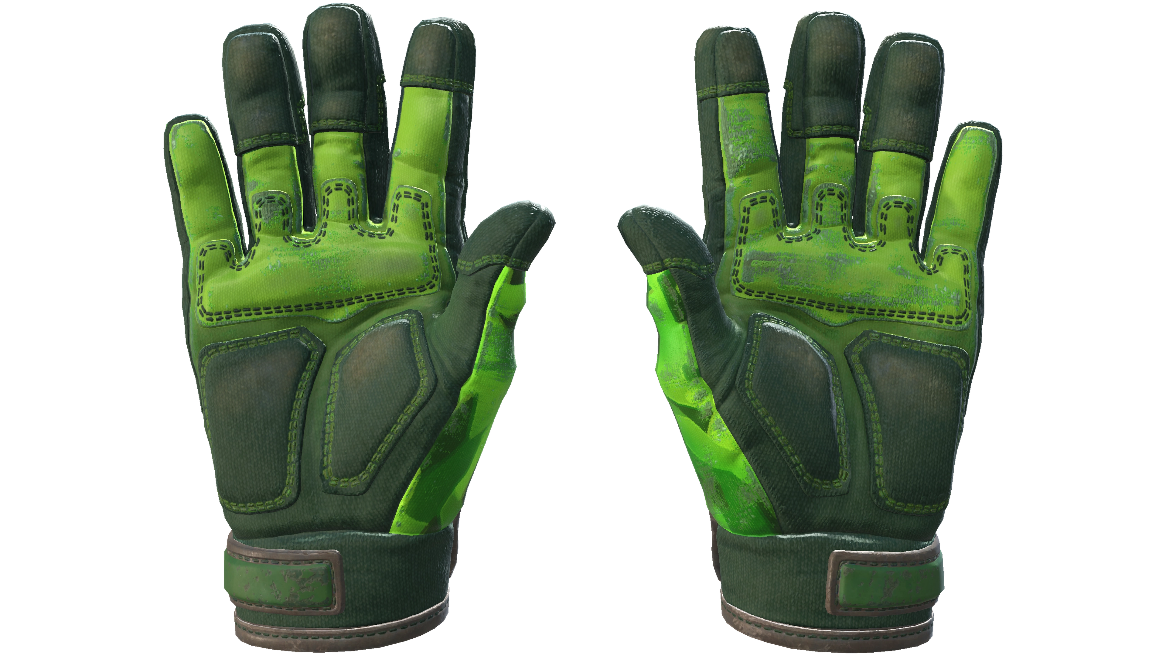 ★ Specialist Gloves | Lime Polycam (Well-Worn) thumbnail