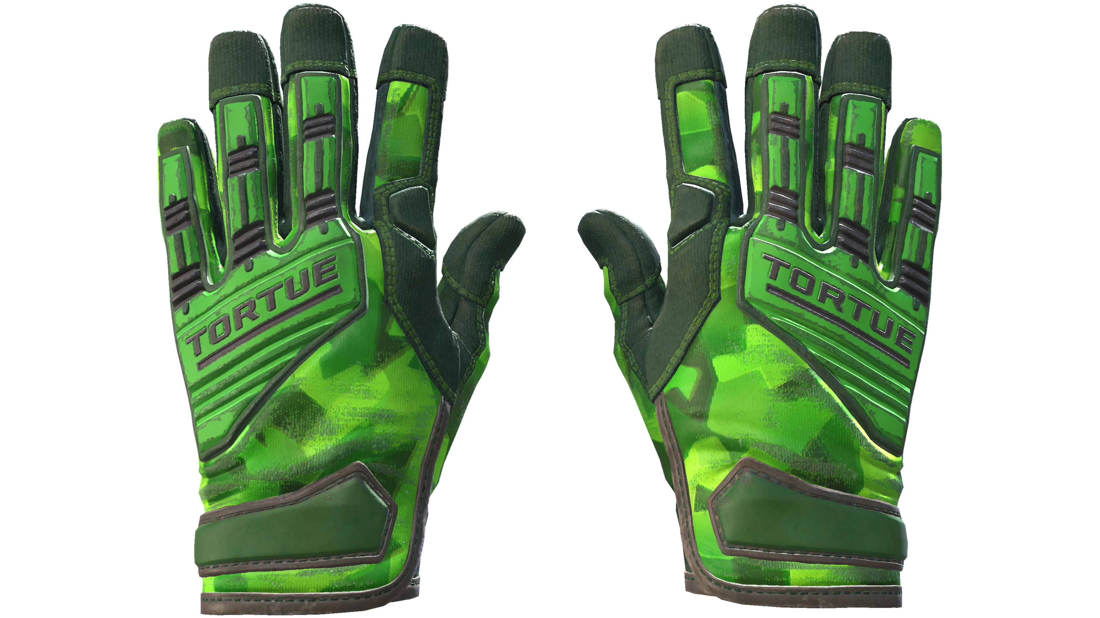 ★ Specialist Gloves | Lime Polycam (Well-Worn)