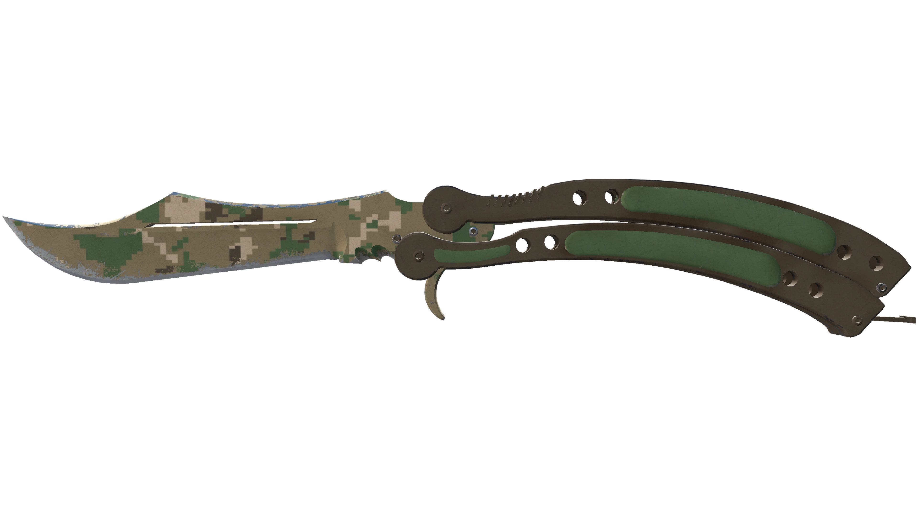 ★ StatTrak™ Butterfly Knife | Forest DDPAT (Field-Tested) thumbnail
