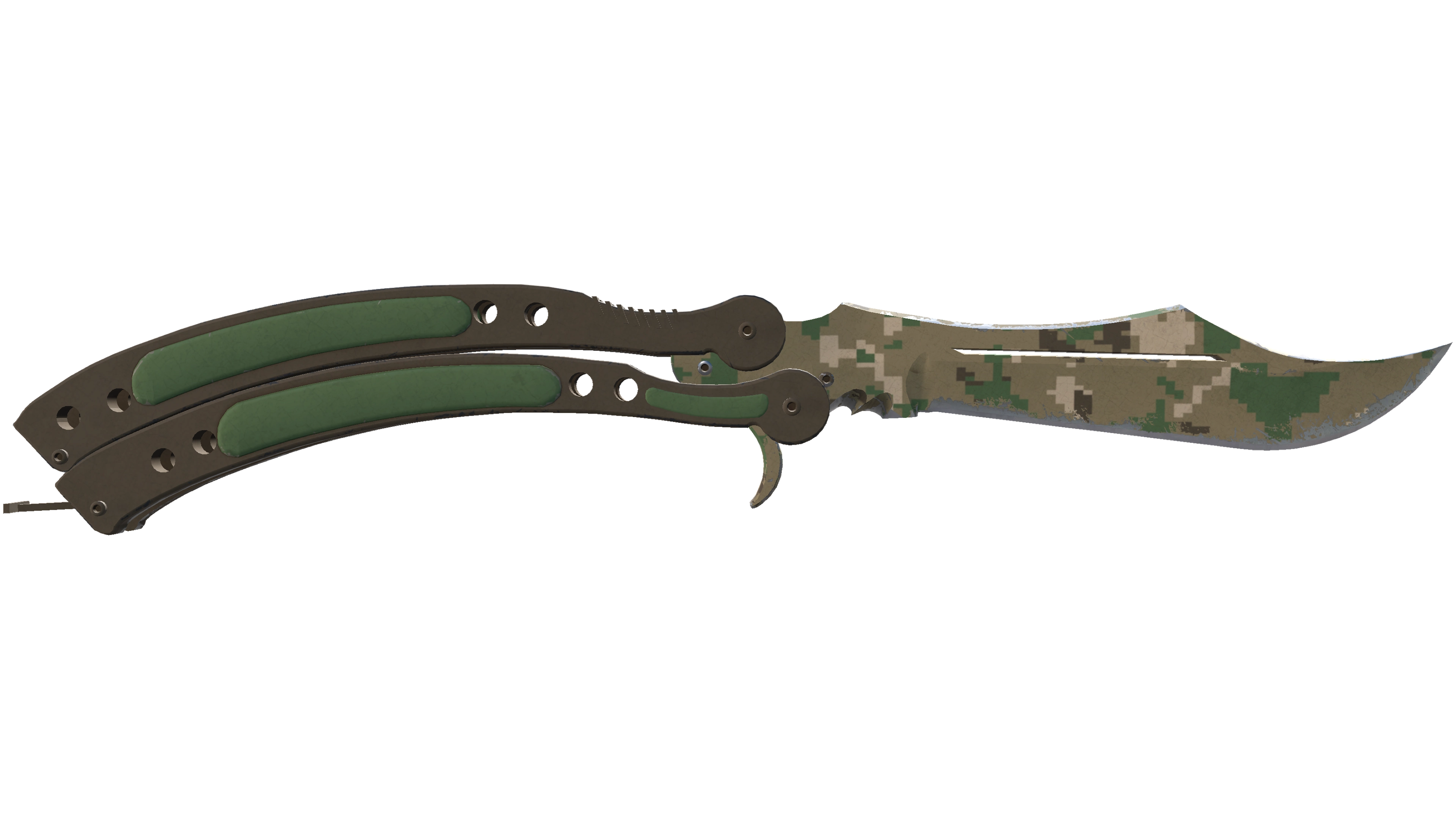 ★ StatTrak™ Butterfly Knife | Forest DDPAT (Field-Tested) thumbnail