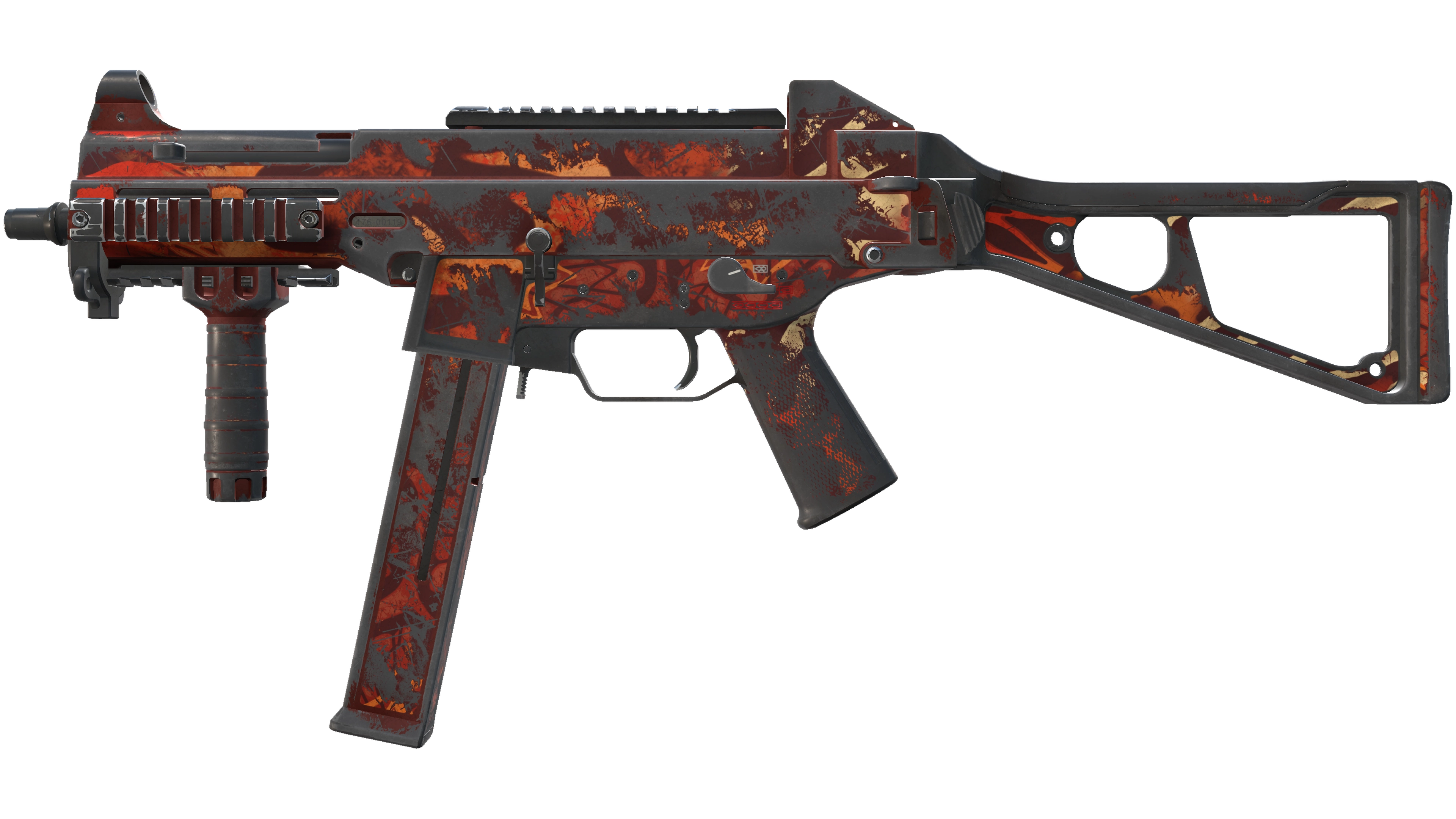 UMP-45 | Warm Blooded (Battle-Scarred)