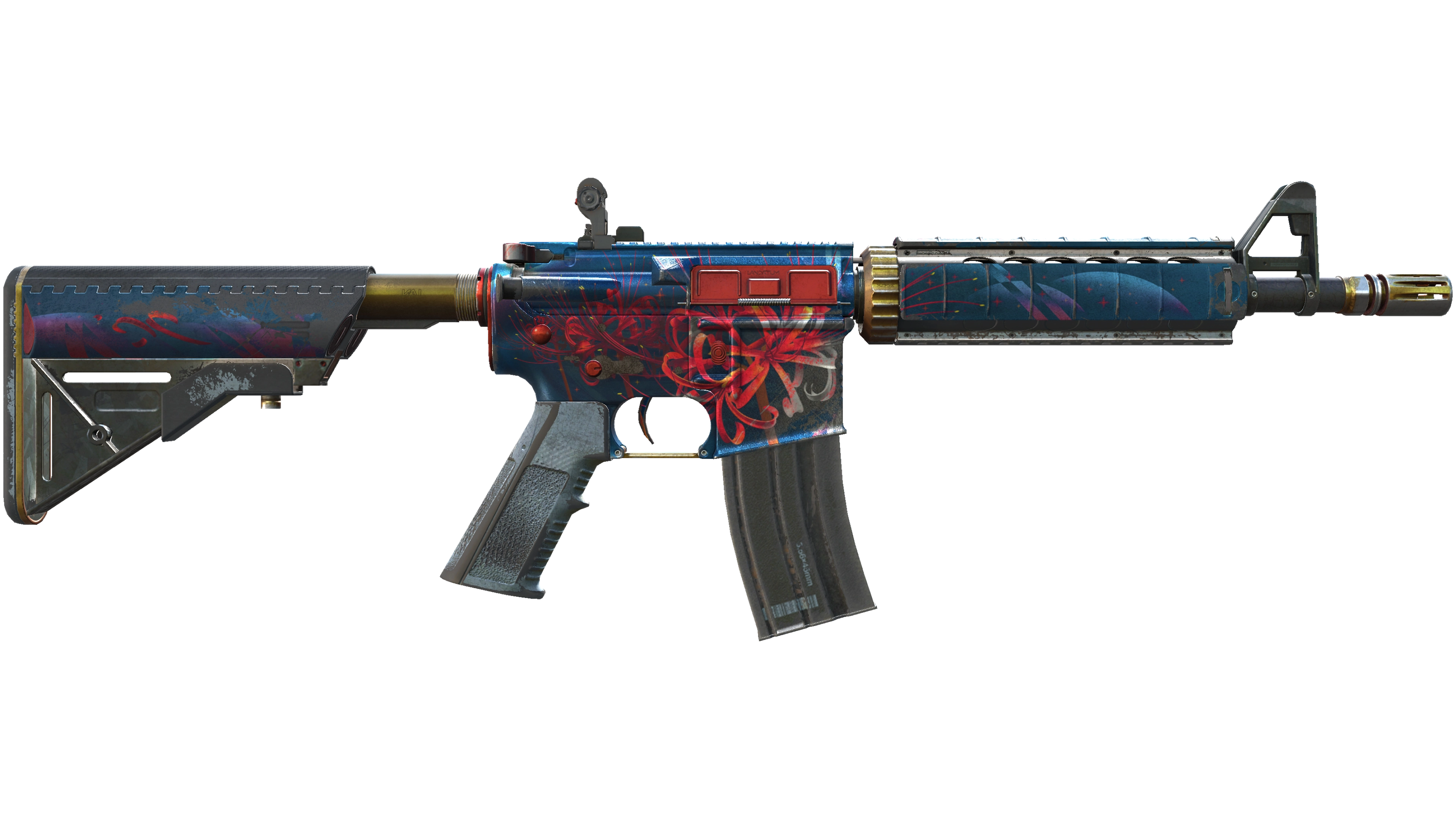 StatTrak™ M4A4 | Spider Lily (Battle-Scarred) thumbnail