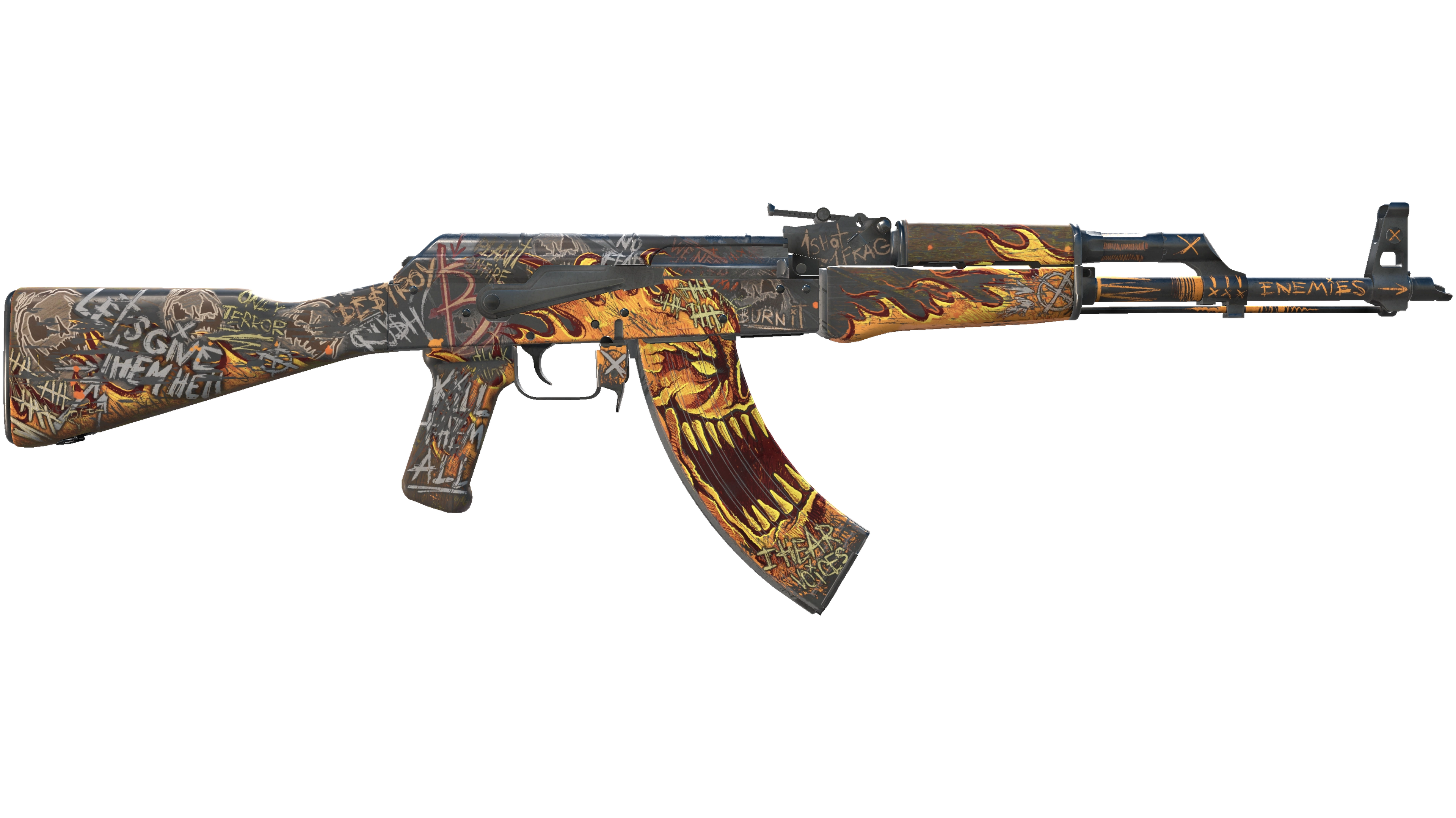 StatTrak™ AK-47 | Searing Rage (Field-Tested) thumbnail