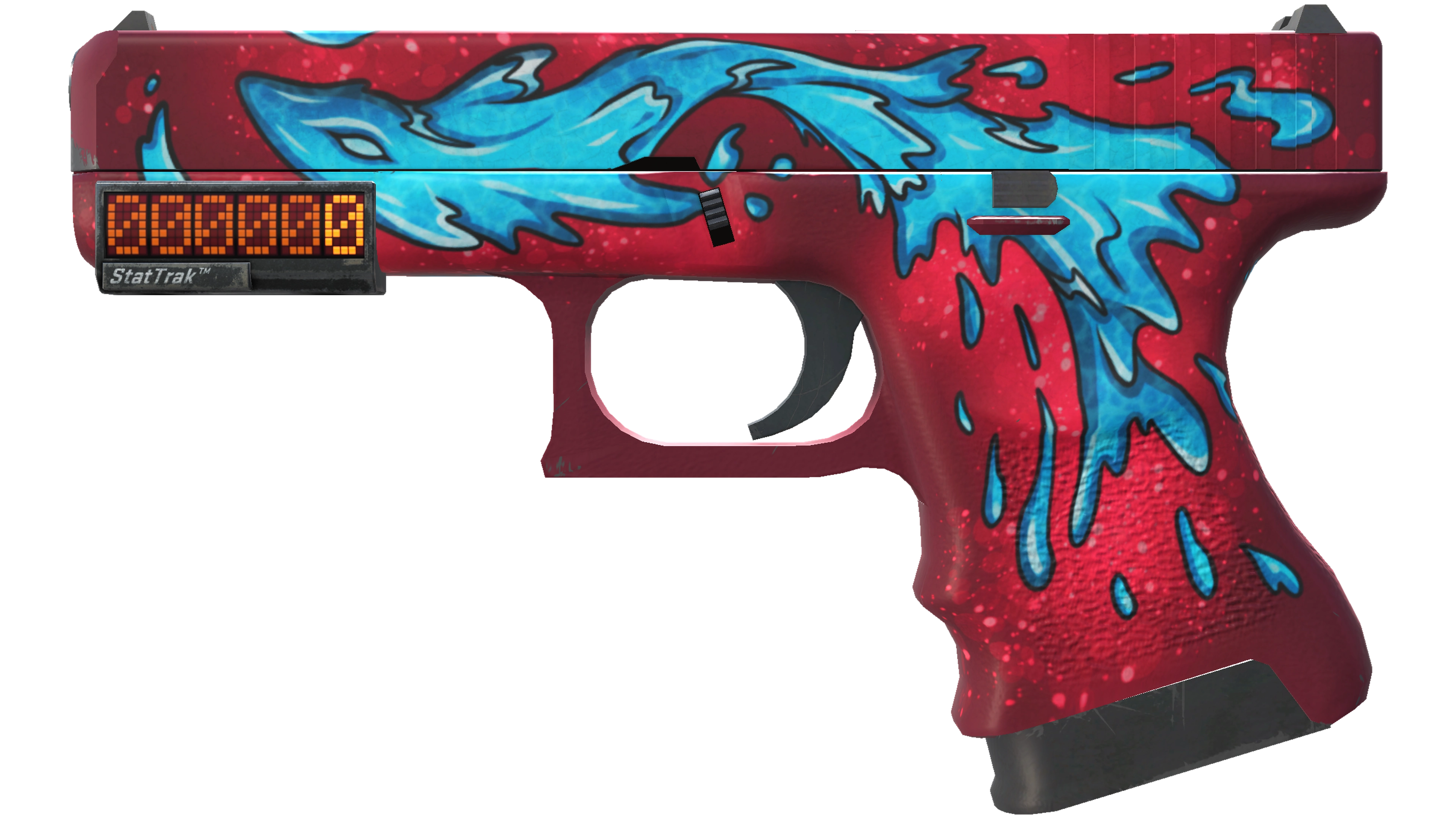 StatTrak™ Glock-18 | Water Elemental (Factory New)