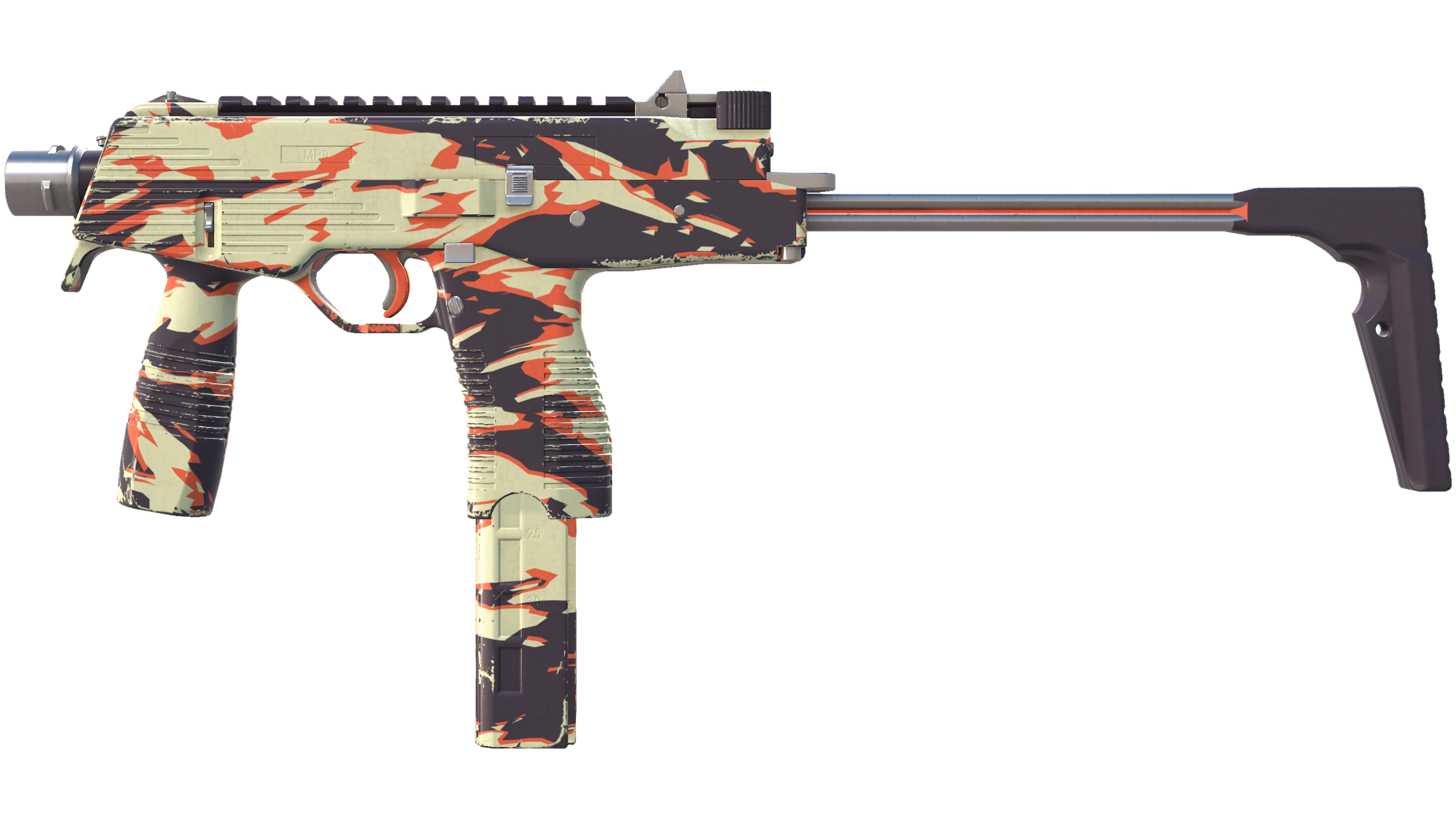 MP9 | Shredded (Minimal Wear)