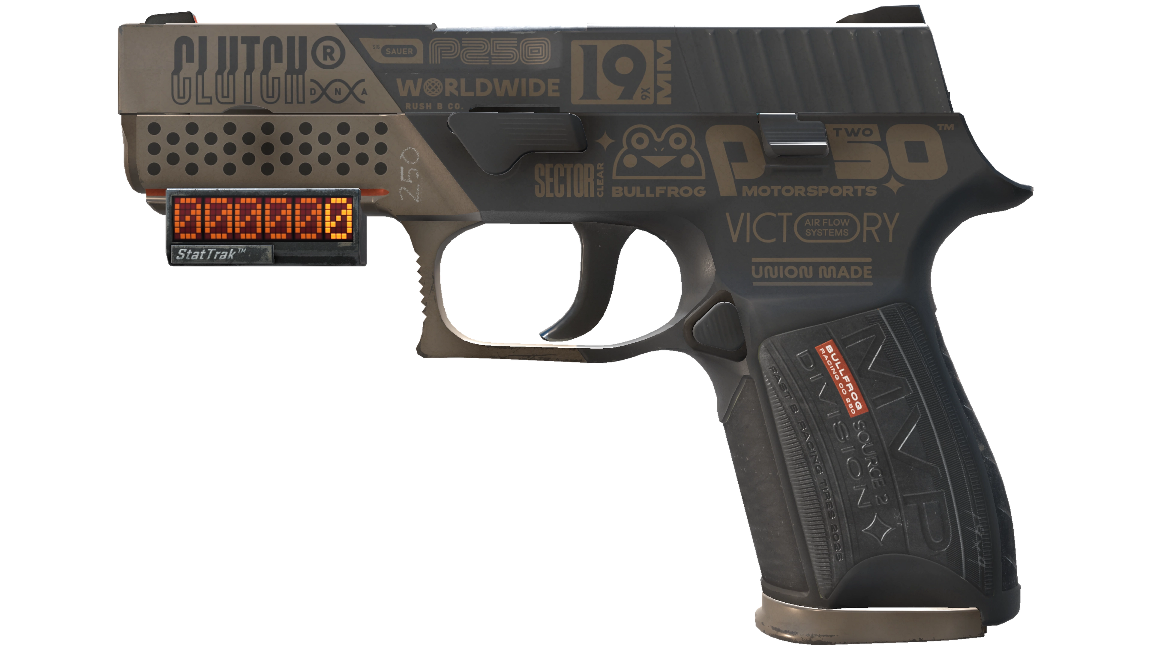 StatTrak™ P250 | Bullfrog (Minimal Wear)