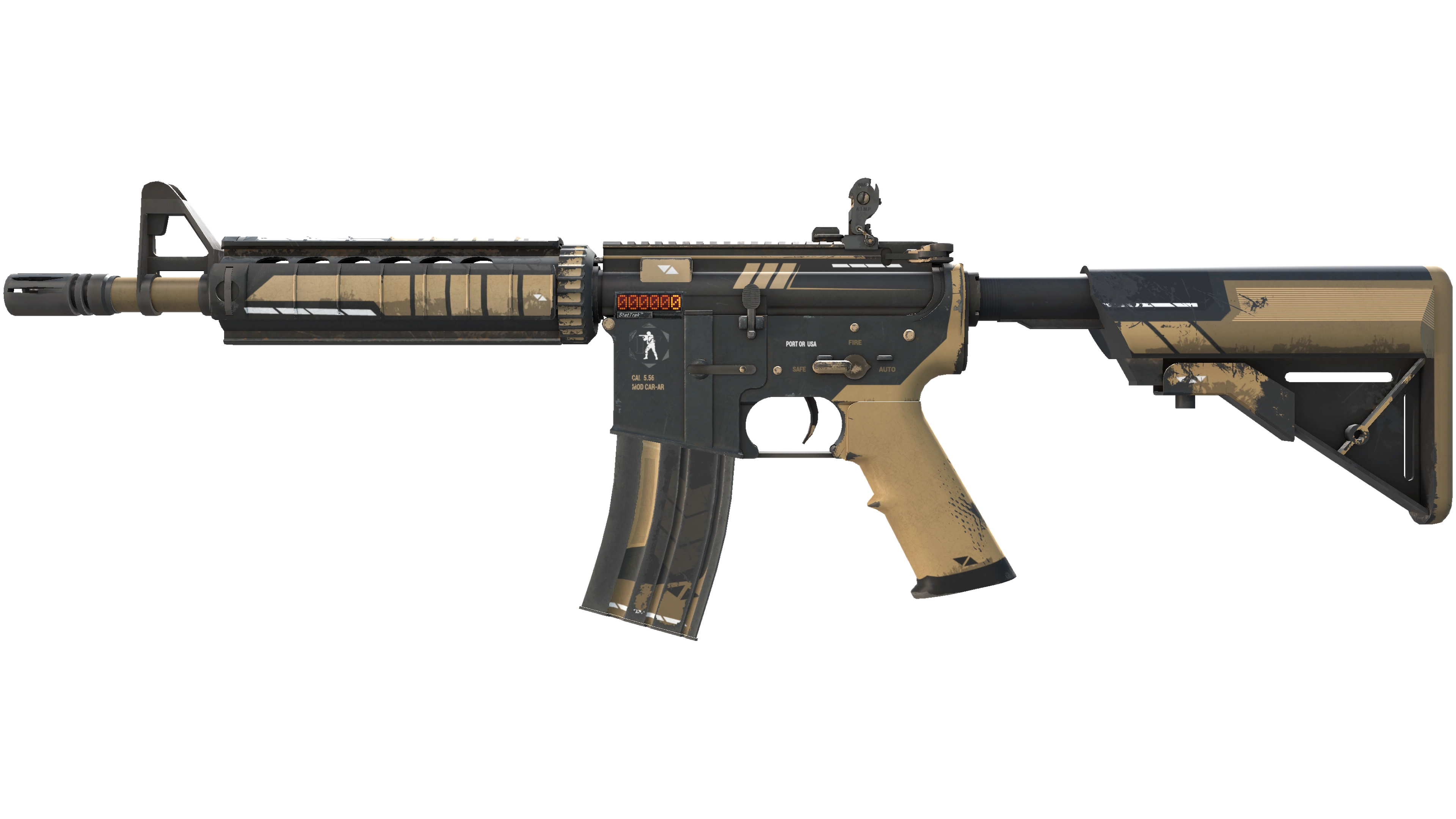 StatTrak™ M4A4 | Desert-Strike (Minimal Wear)