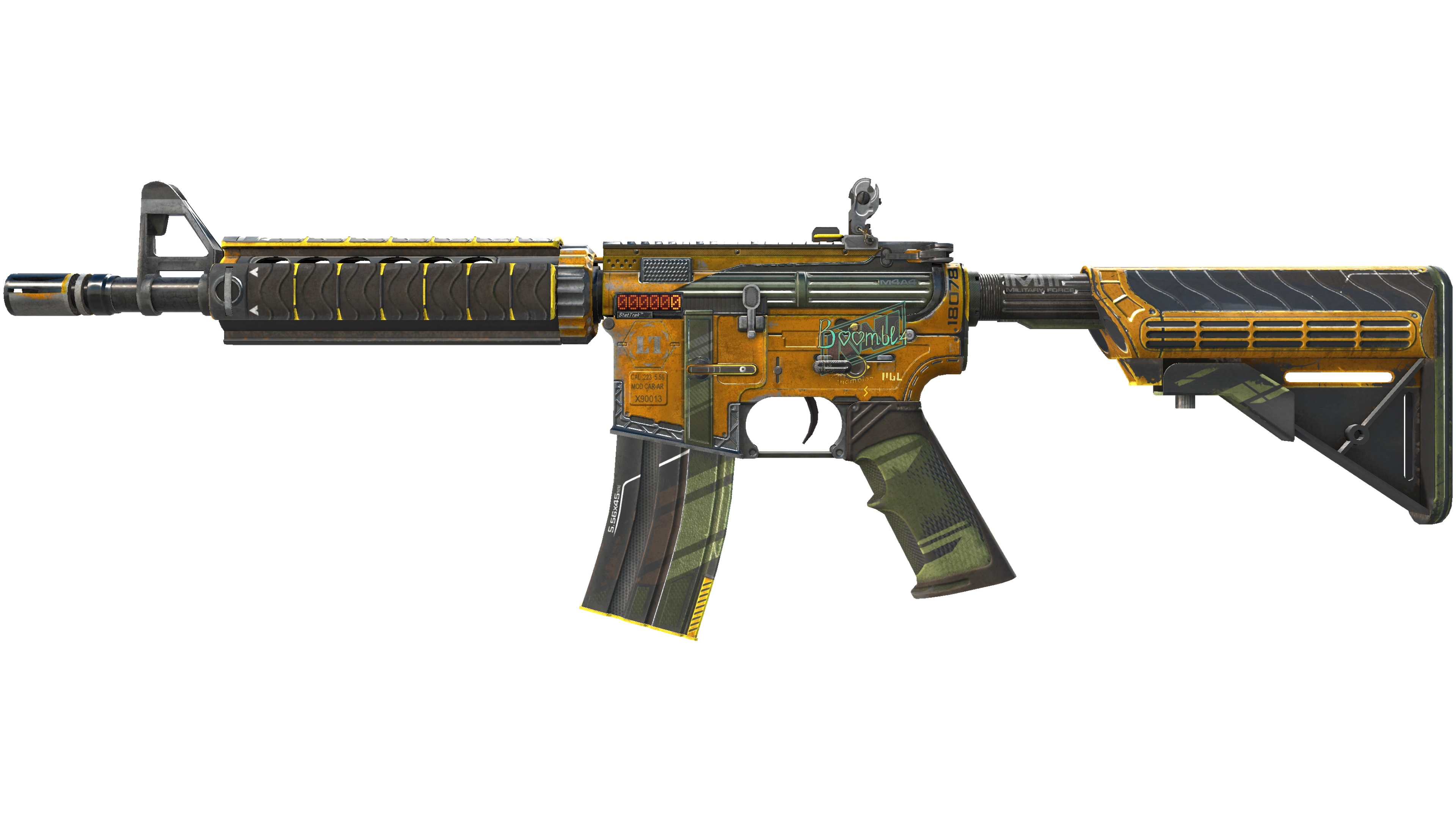 StatTrak™ M4A4 | Buzz Kill (Battle-Scarred)