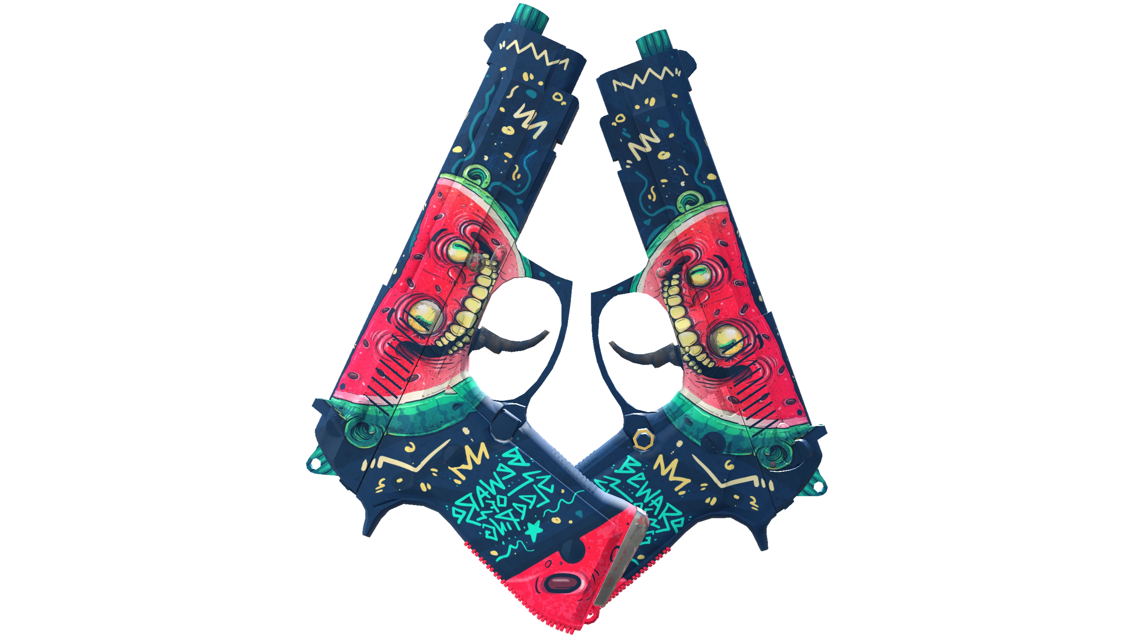 Dual Berettas | Melondrama (Minimal Wear) thumbnail