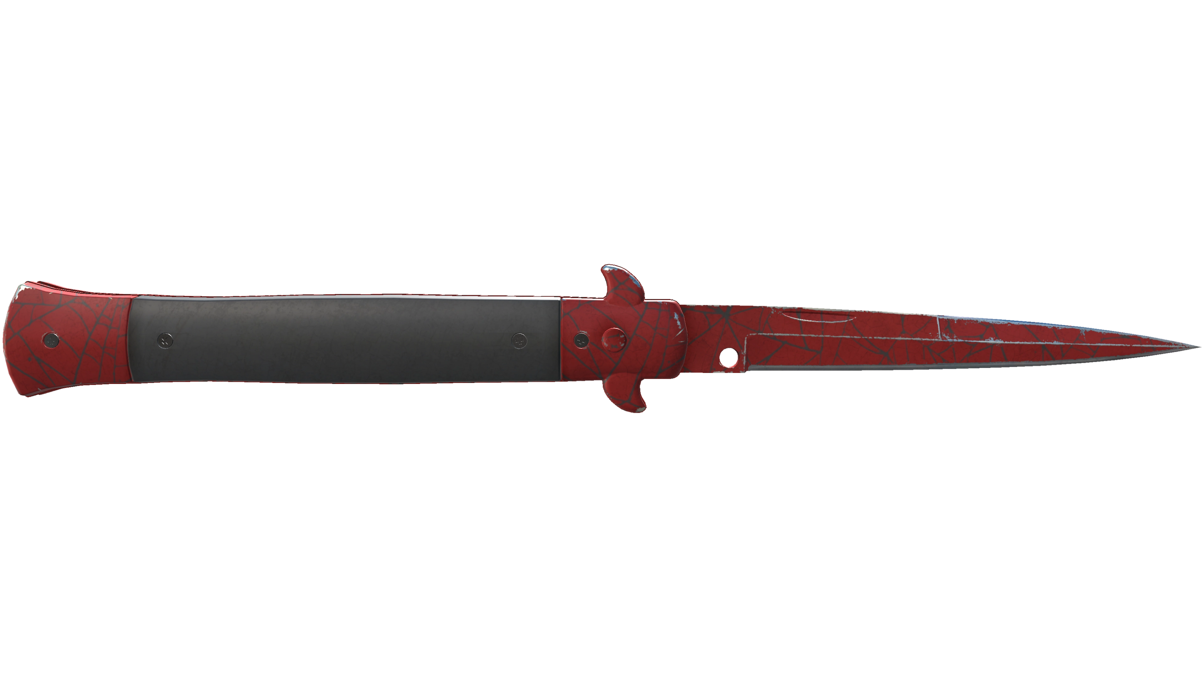 ★ Stiletto Knife | Crimson Web (Field-Tested)
