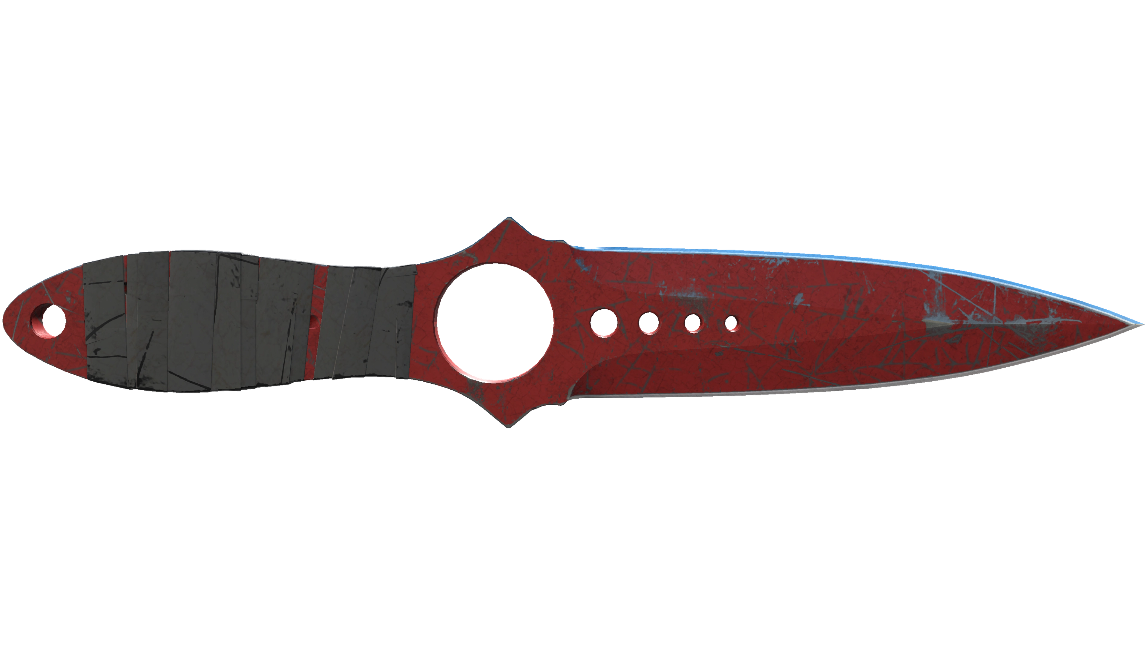 ★ Skeleton Knife | Crimson Web (Battle-Scarred)