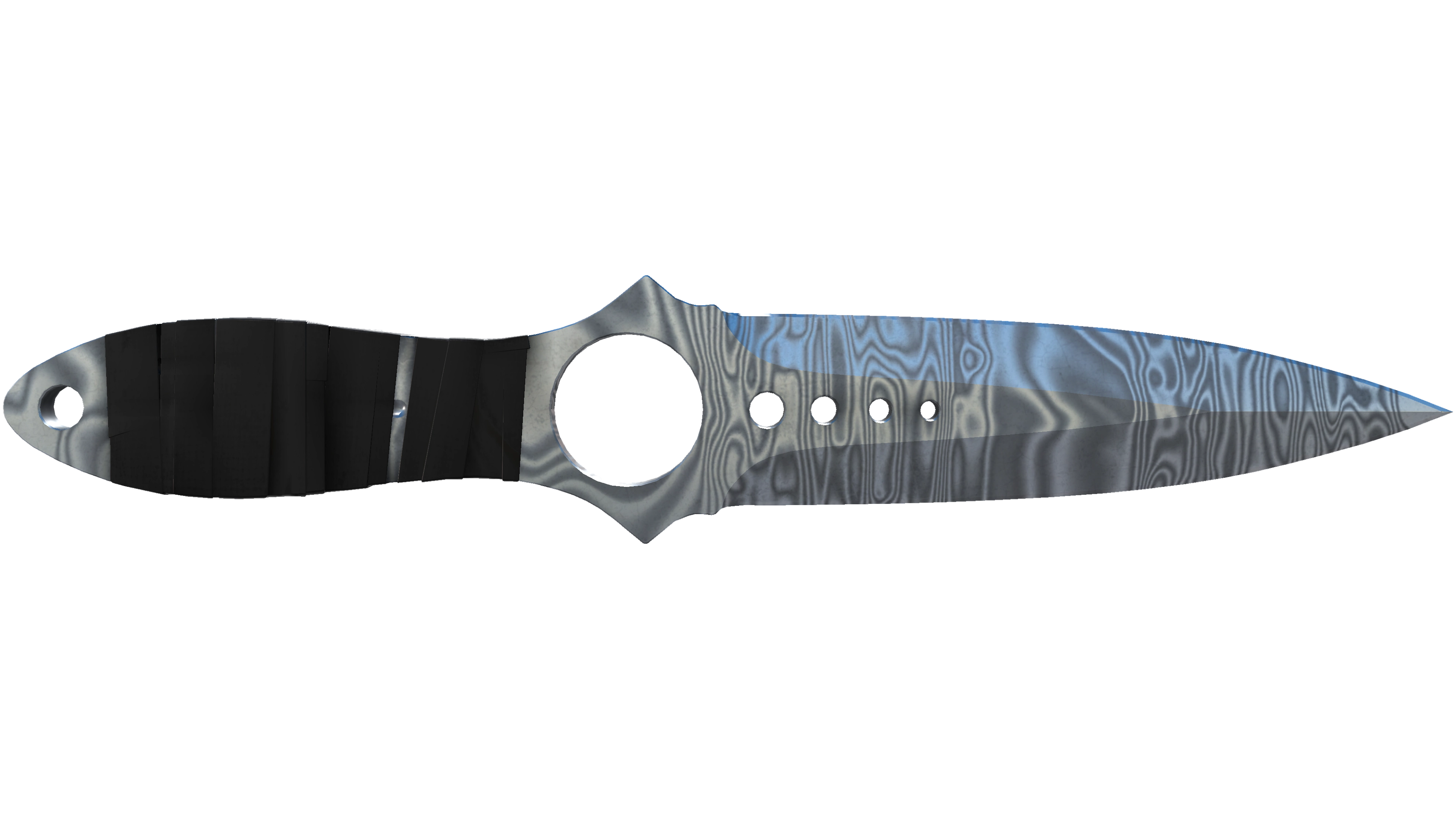★ Skeleton Knife | Damascus Steel (Minimal Wear)