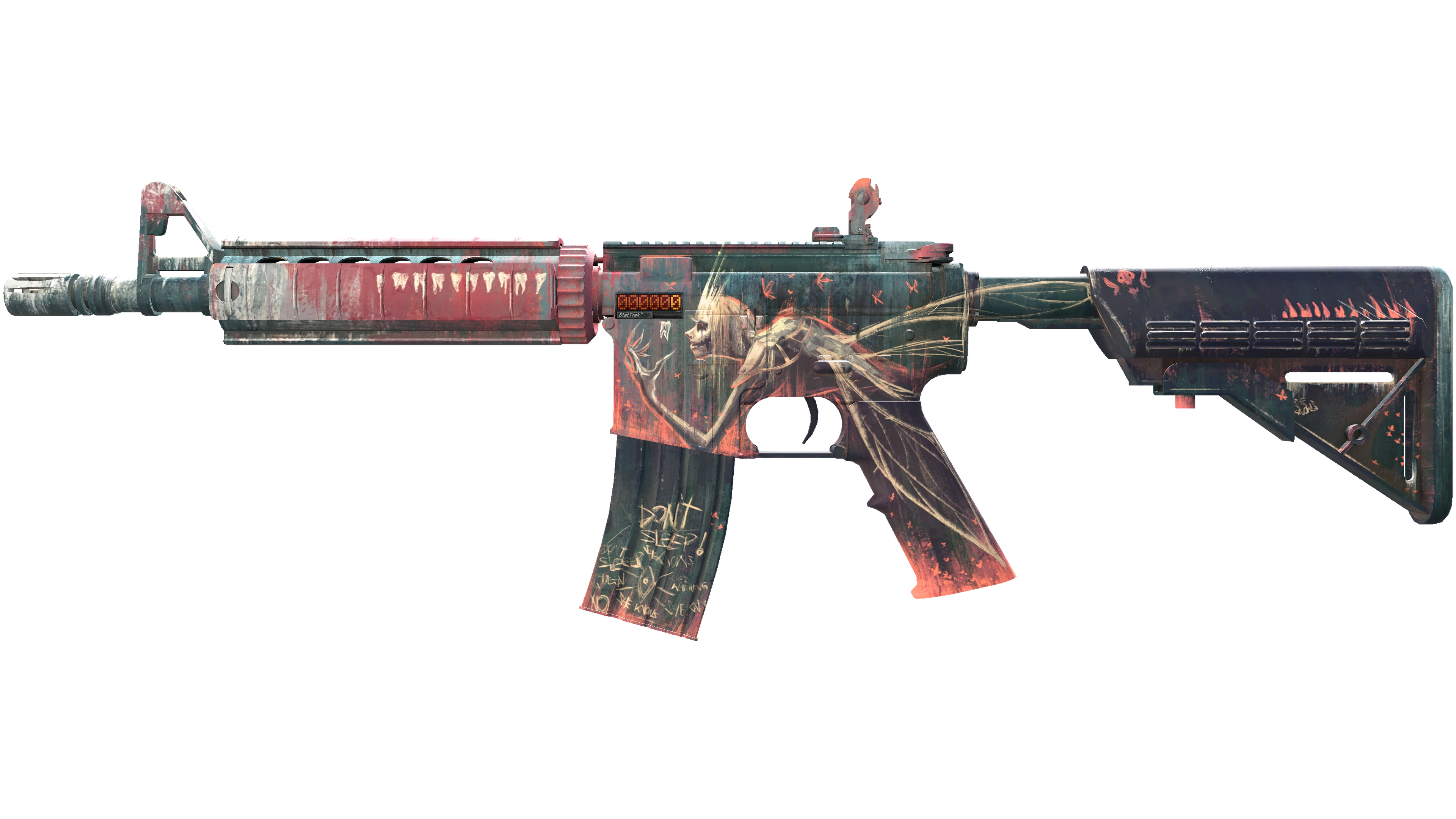 StatTrak™ M4A4 | Tooth Fairy (Factory New)