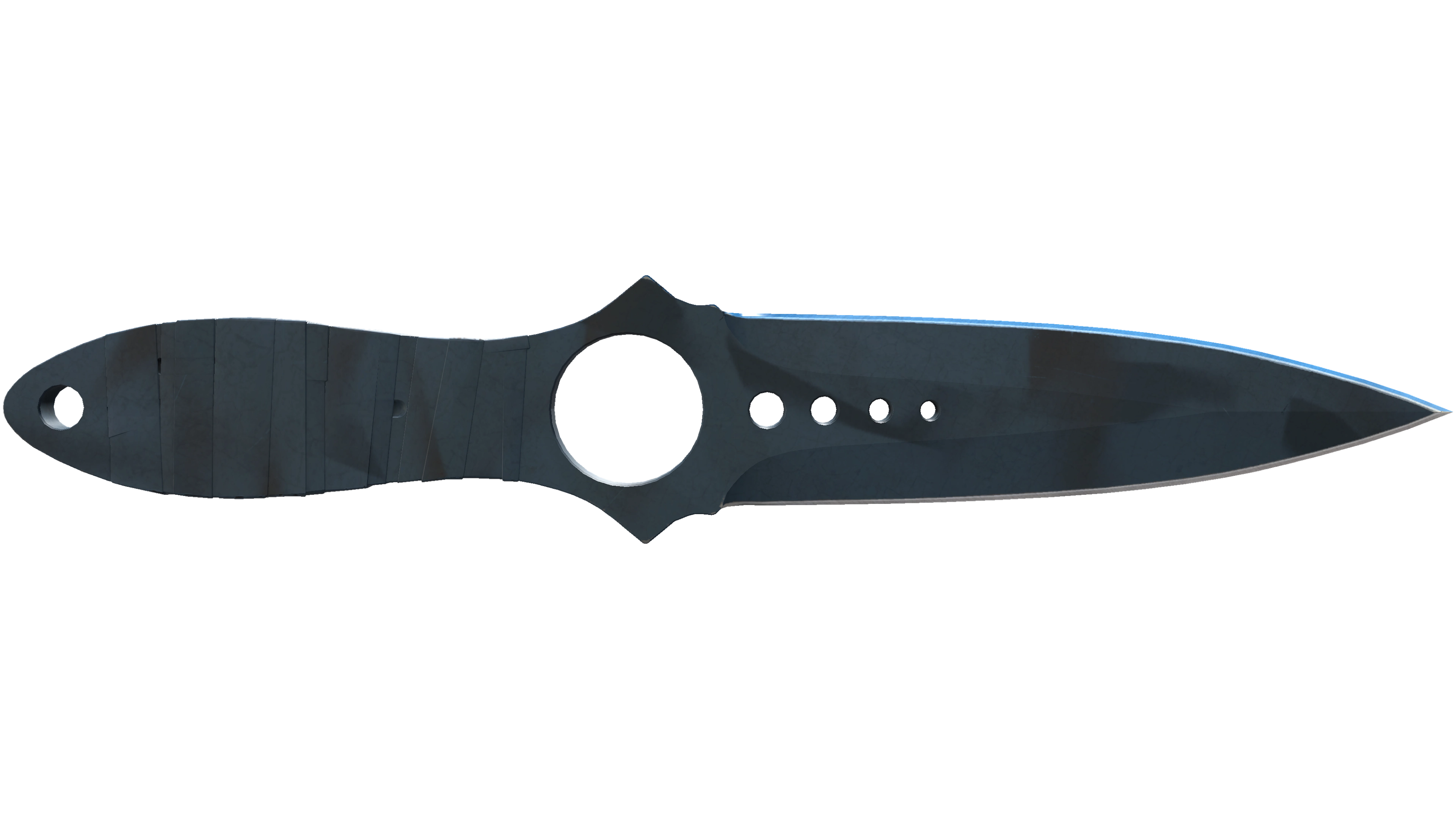 ★ Skeleton Knife | Night Stripe (Well-Worn)