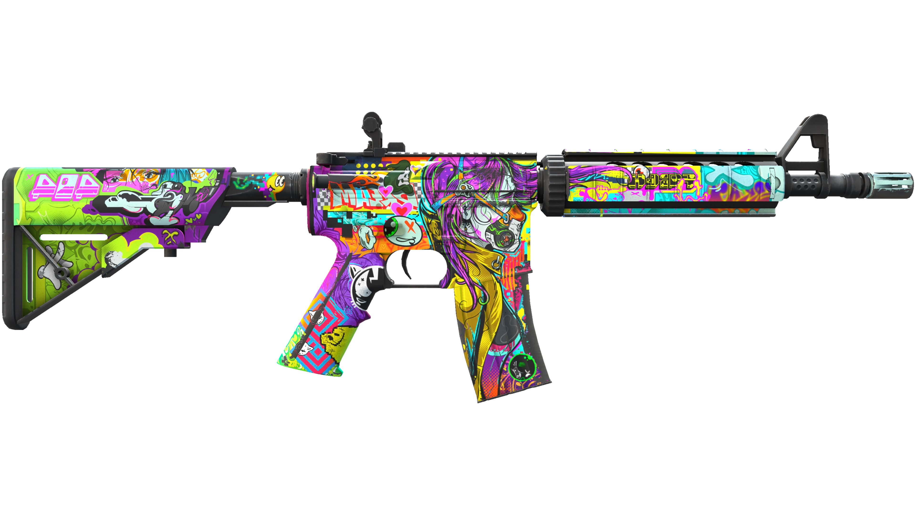 StatTrak™ M4A4 | In Living Color (Field-Tested) thumbnail