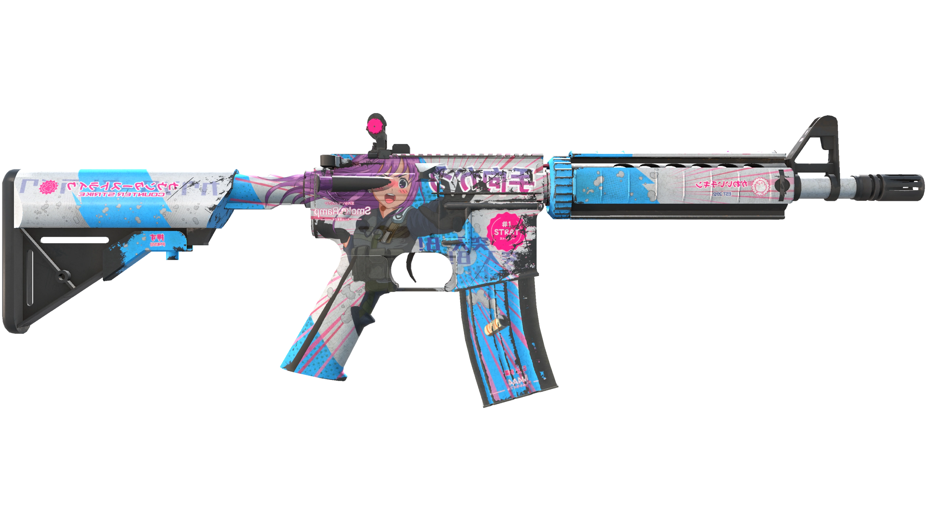 Миниатюра StatTrak™ M4A4 | Temukau (Field-Tested)