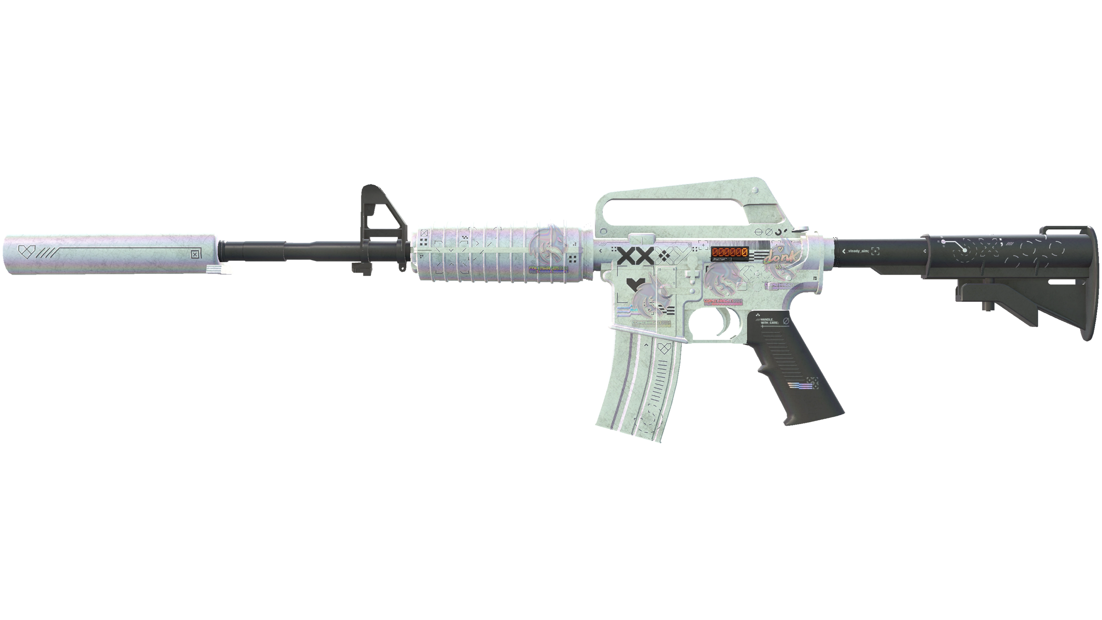 StatTrak™ M4A1-S | Printstream (Well-Worn)