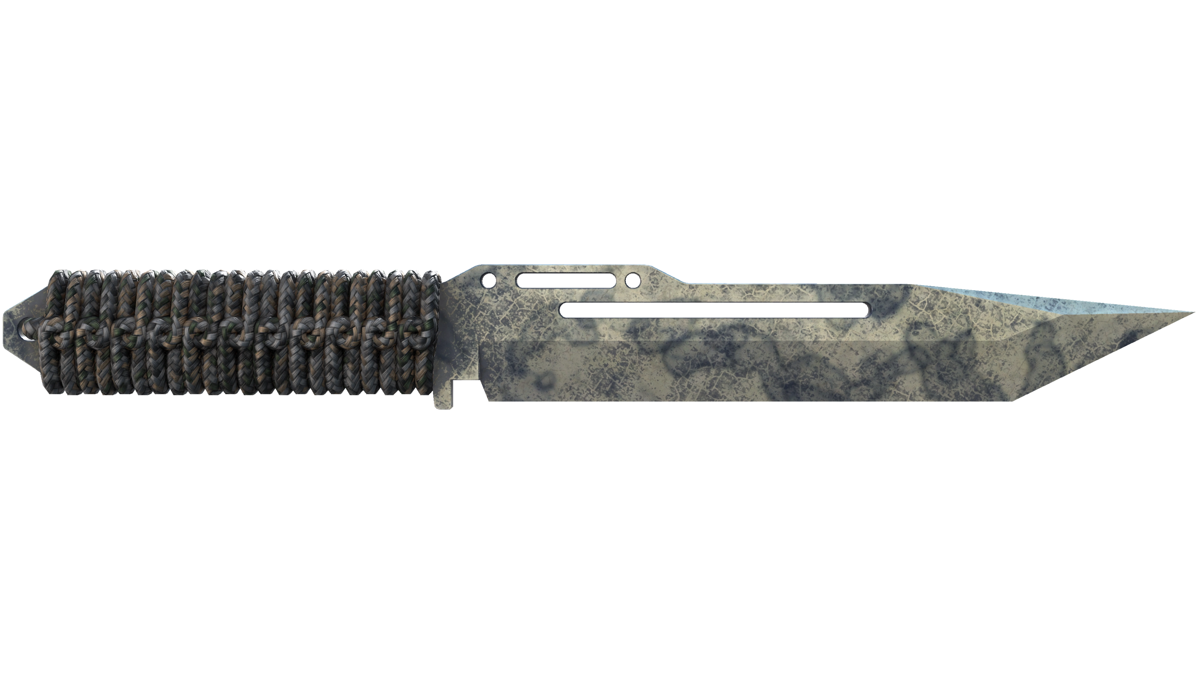 ★ Paracord Knife | Stained (Battle-Scarred)