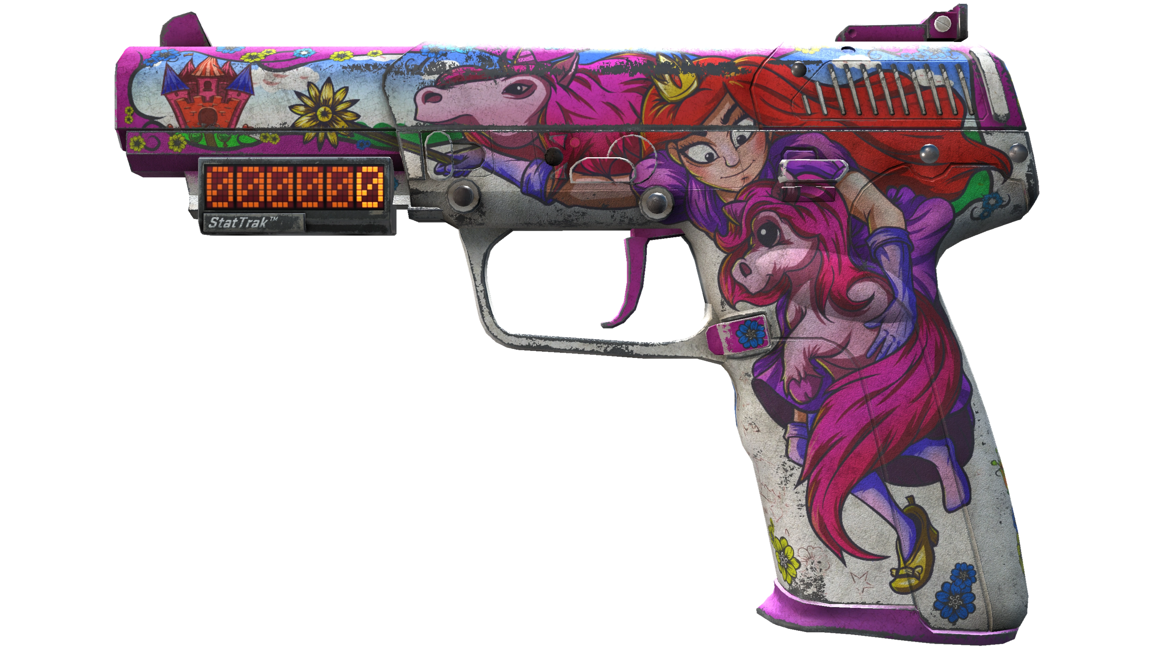 StatTrak™ Five-SeveN | Fairy Tale (Battle-Scarred)