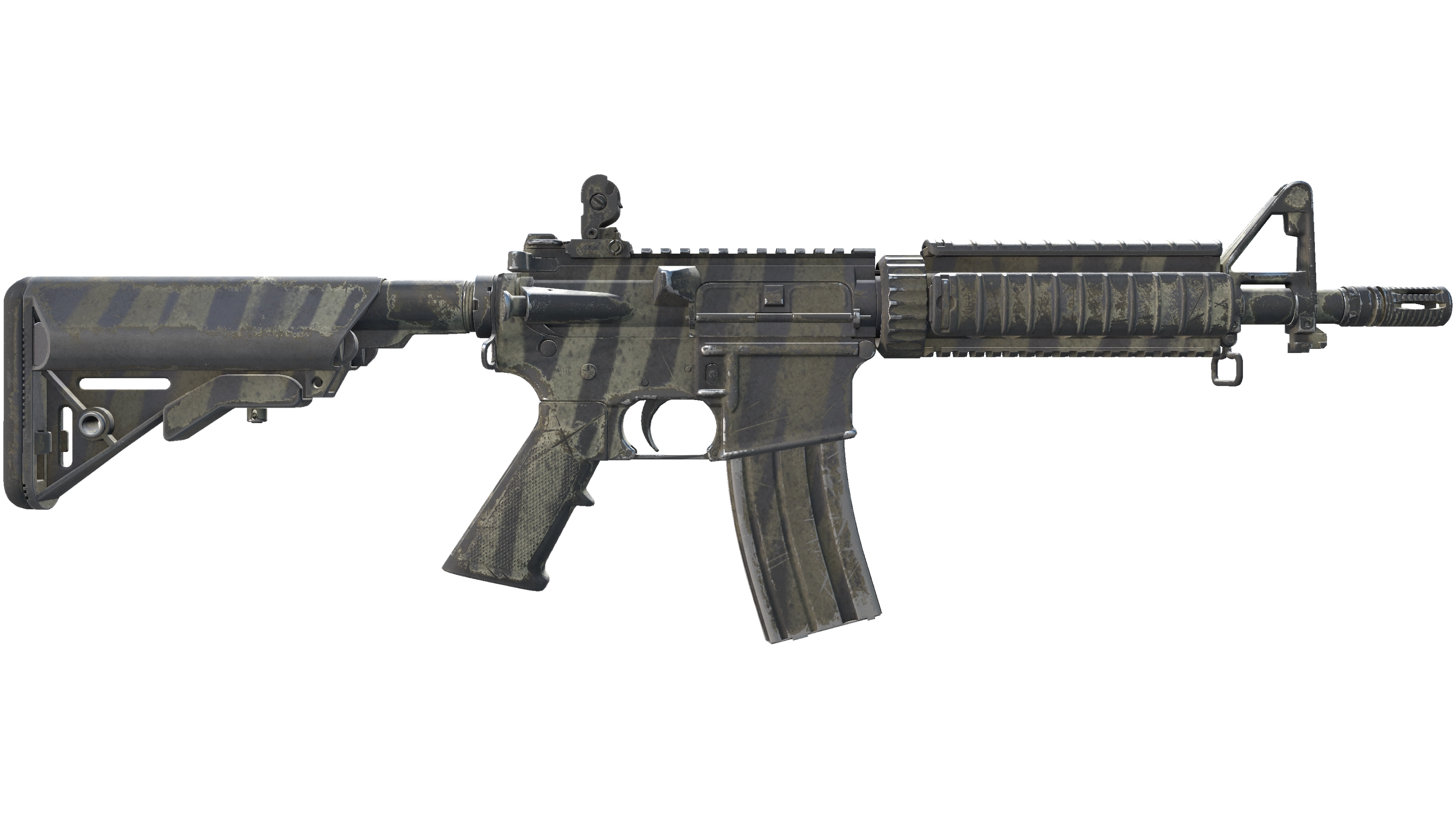 StatTrak™ M4A4 | Faded Zebra (Well-Worn) thumbnail