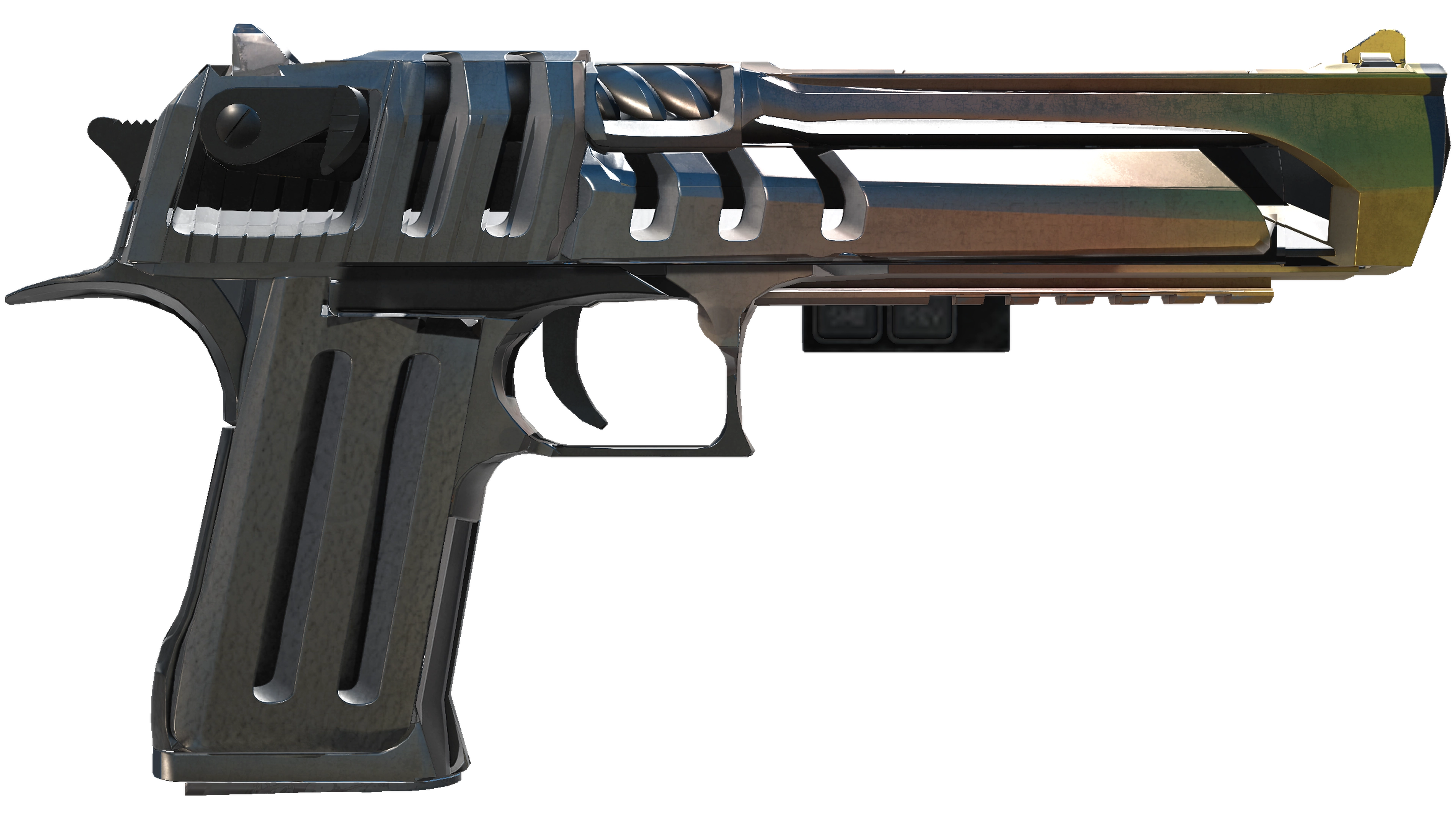 StatTrak™ Desert Eagle | Light Rail (Well-Worn) thumbnail