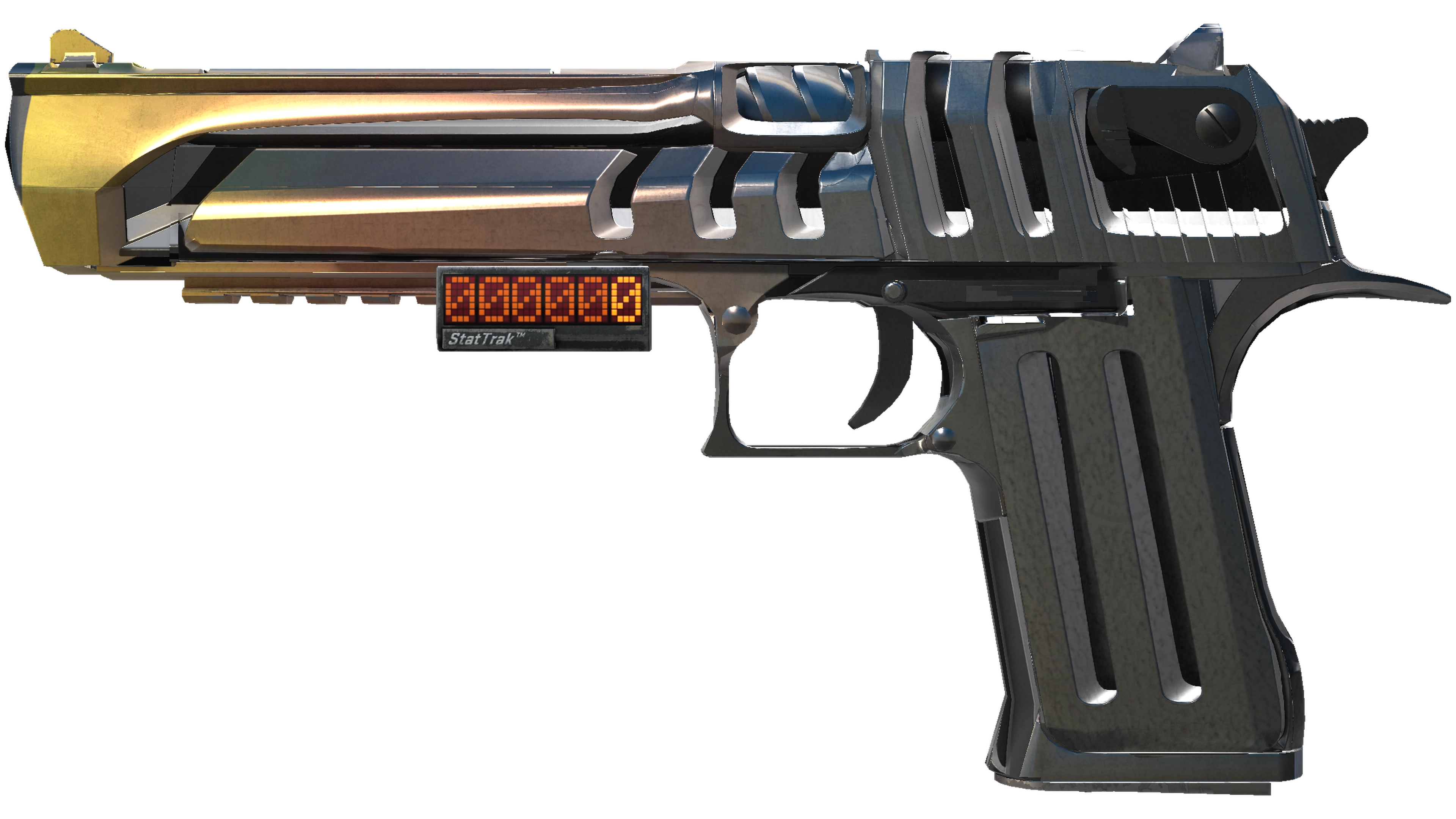 StatTrak™ Desert Eagle | Light Rail (Well-Worn)