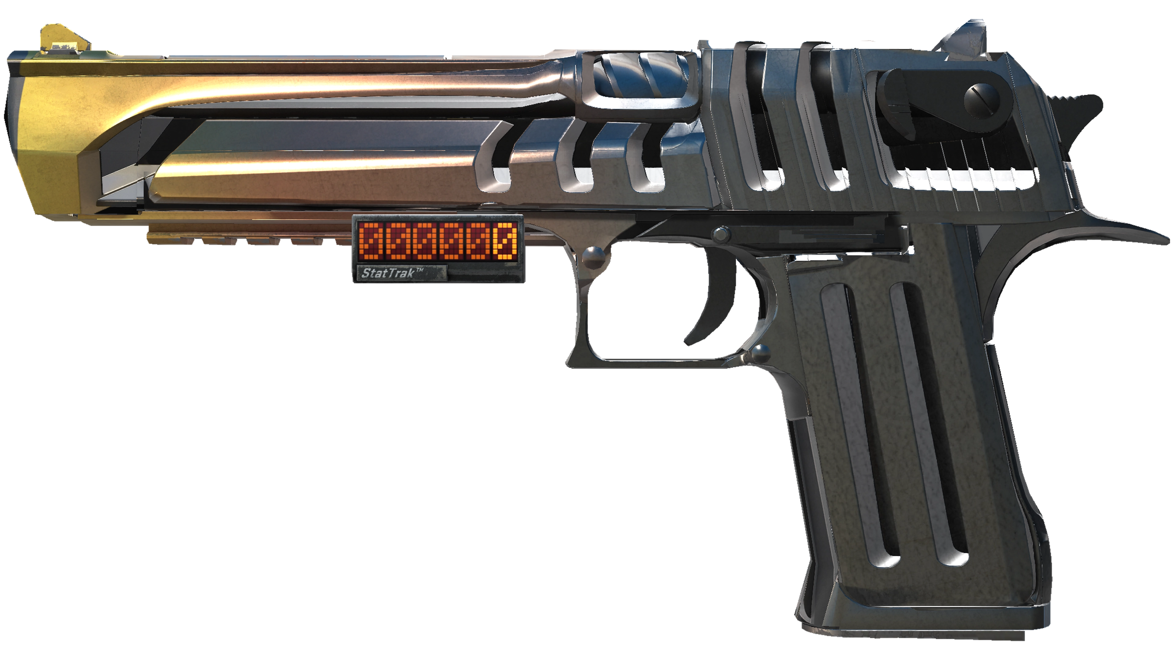 StatTrak™ Desert Eagle | Light Rail (Well-Worn) thumbnail