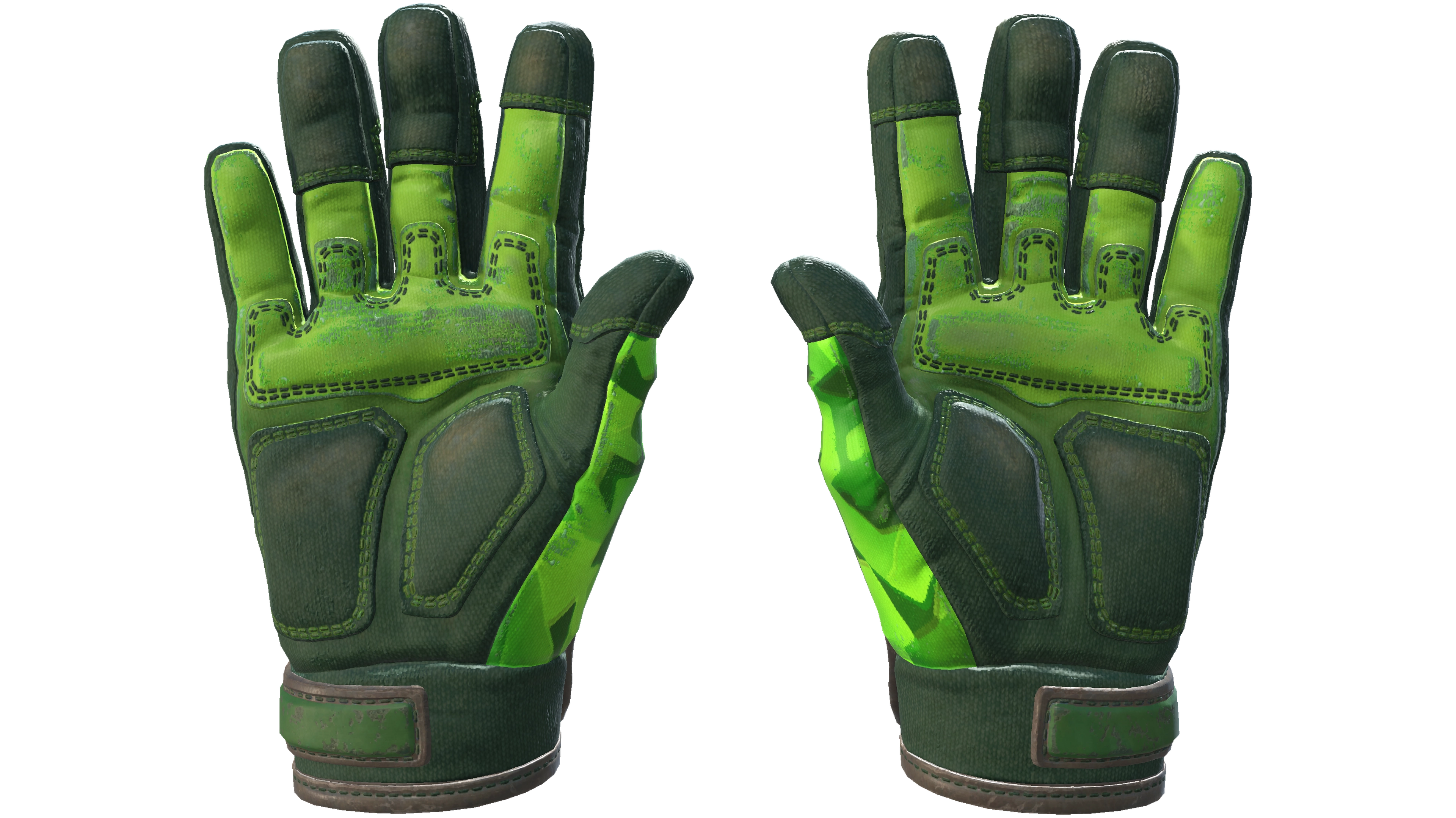 Vorschau von ★ Specialist Gloves | Lime Polycam (Well-Worn)