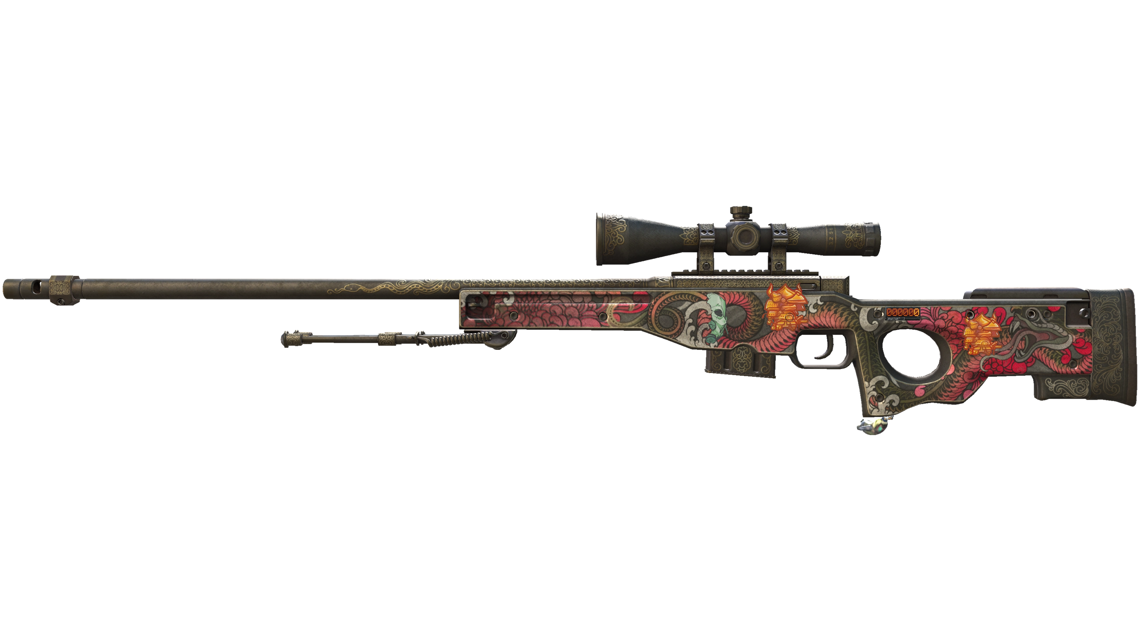 StatTrak™ AWP | Duality (Battle-Scarred)