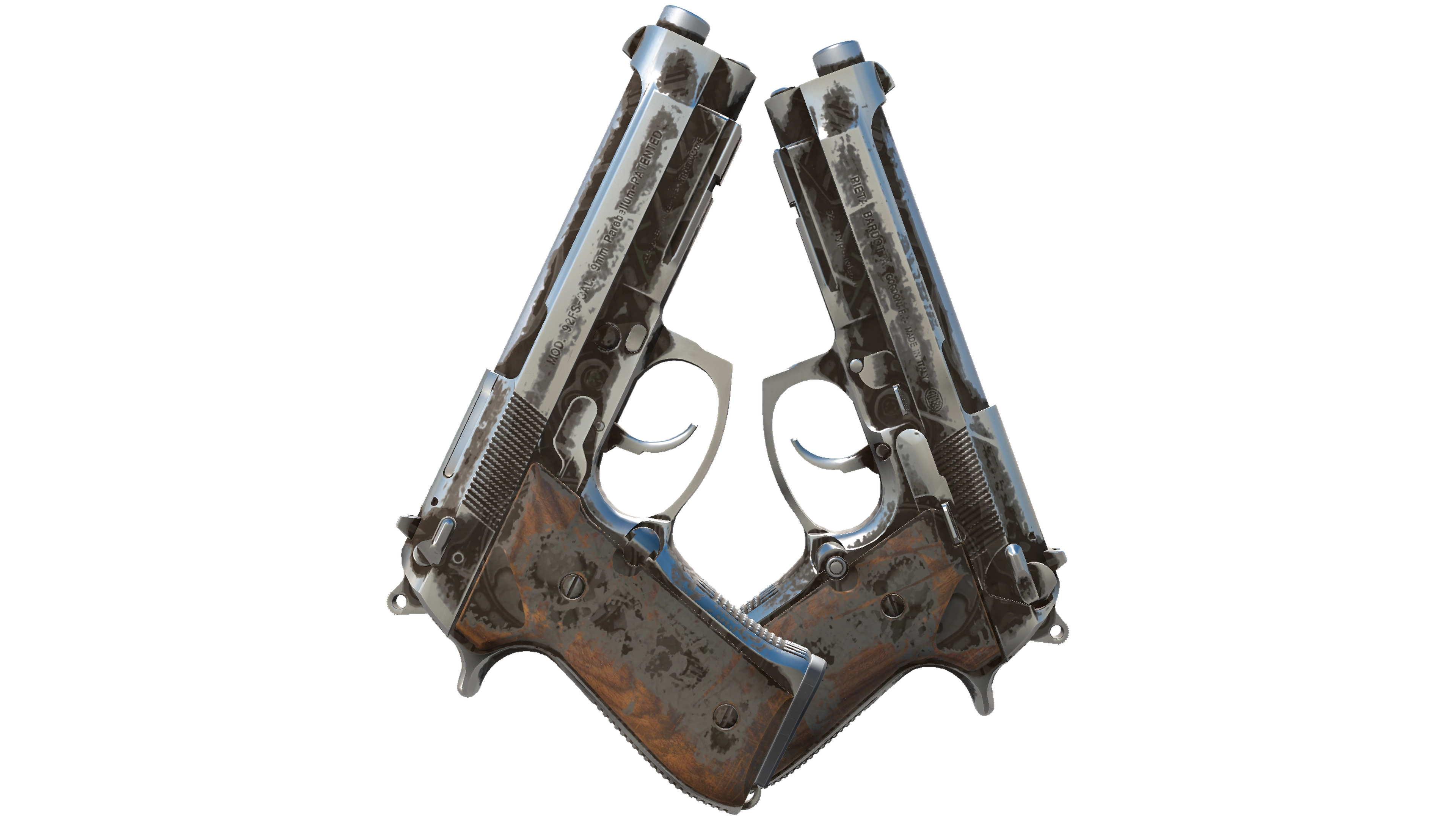 Souvenir Dual Berettas | Oil Change (Battle-Scarred) thumbnail