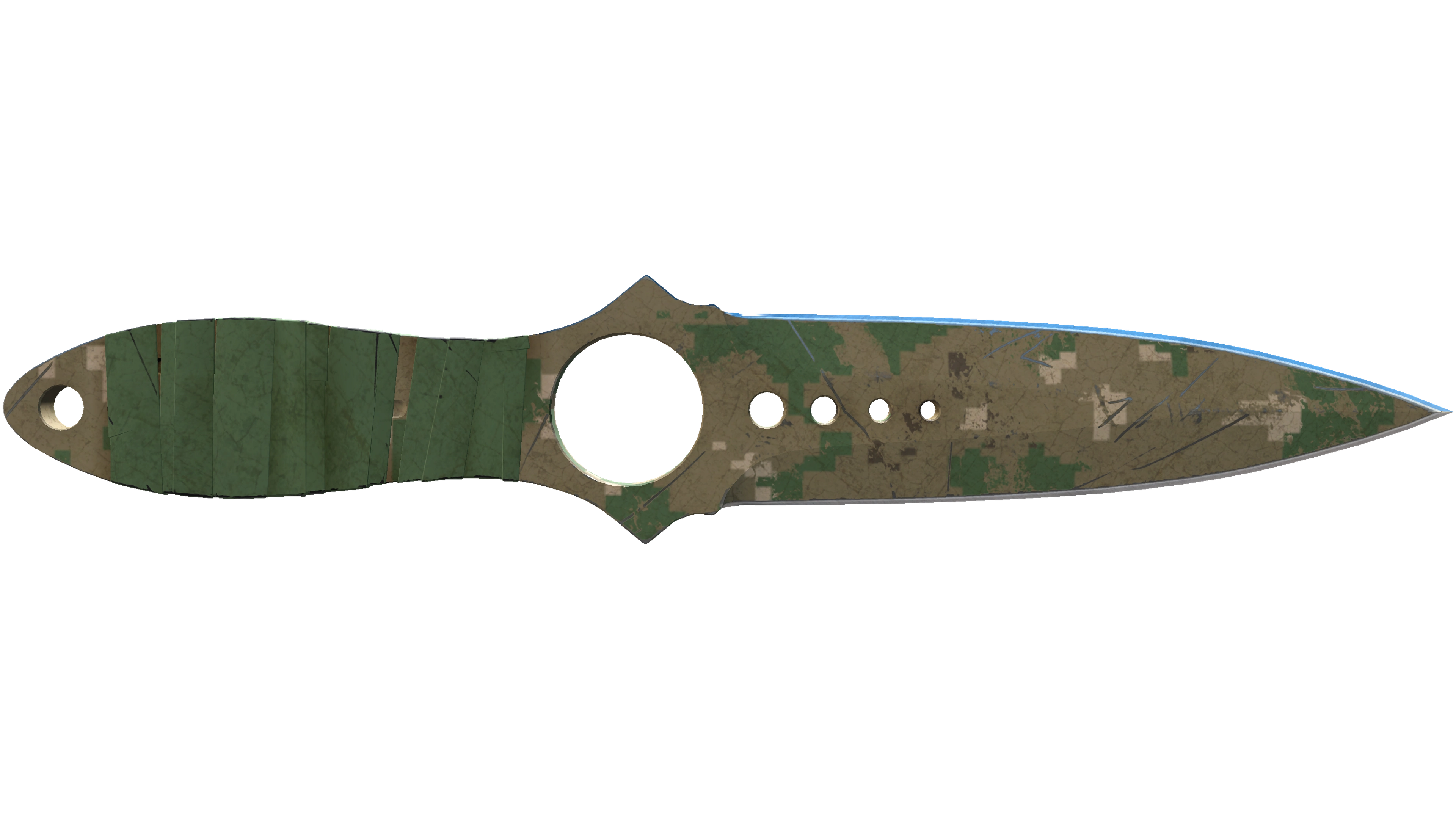 ★ Skeleton Knife | Forest DDPAT (Battle-Scarred)