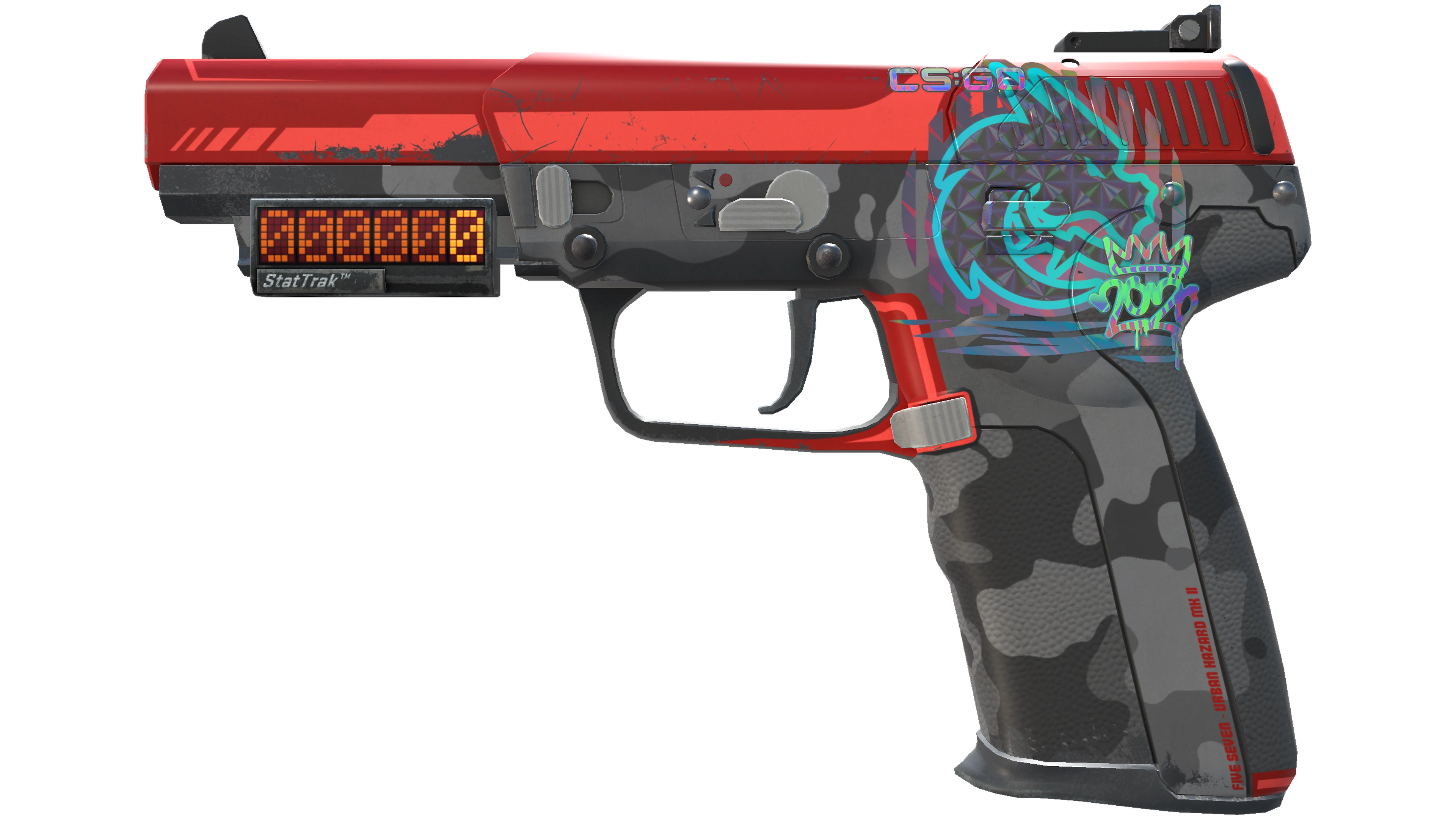 StatTrak™ Five-SeveN | Urban Hazard (Minimal Wear) thumbnail
